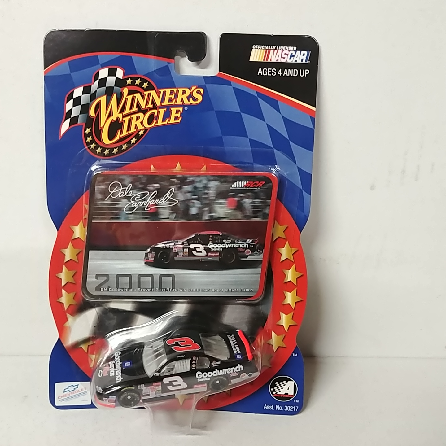 2000 Dale Earnhardt 1/64th Goodwrench "76th Win" car