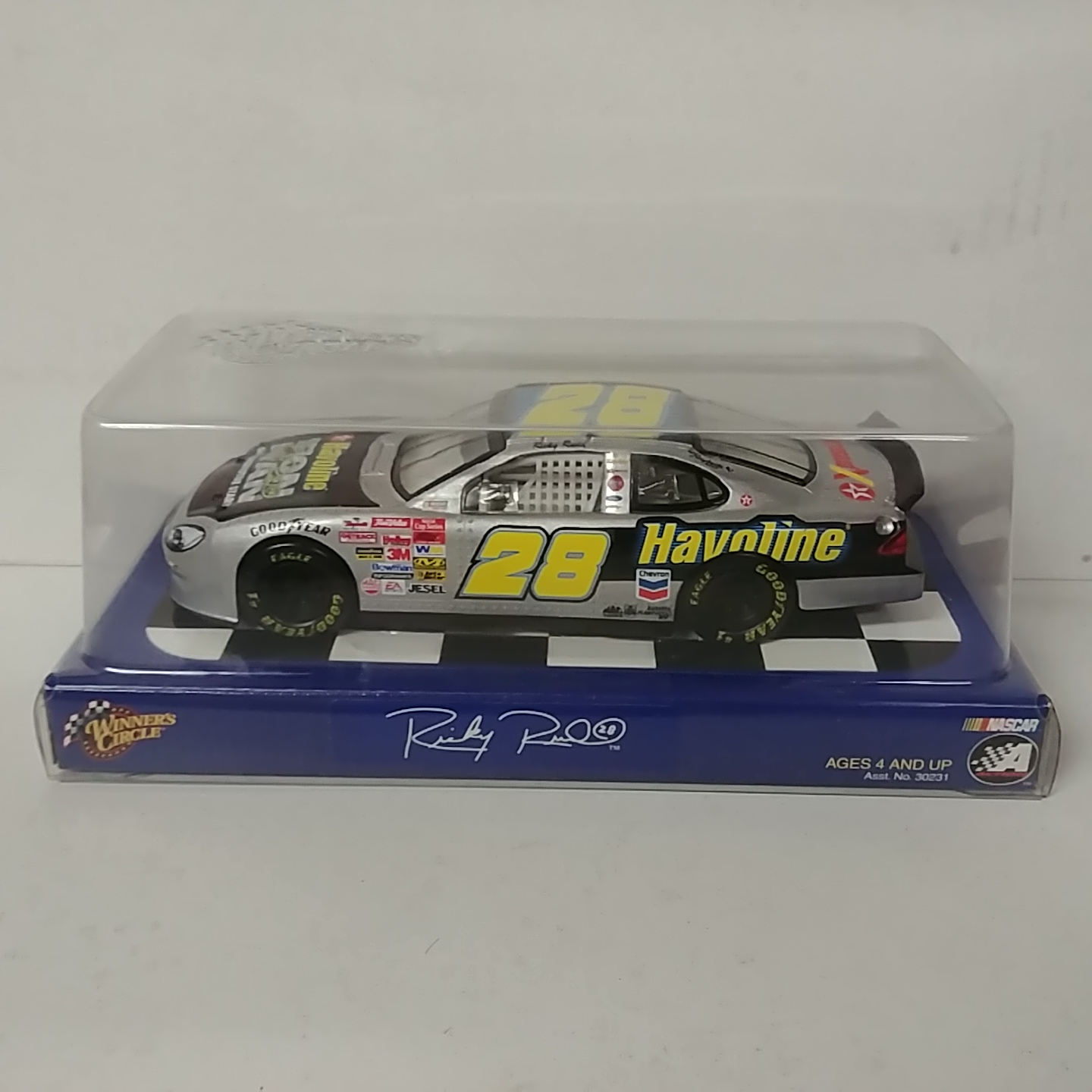 2002 Ricky Rudd 1/24th Havoline "Ironman" car