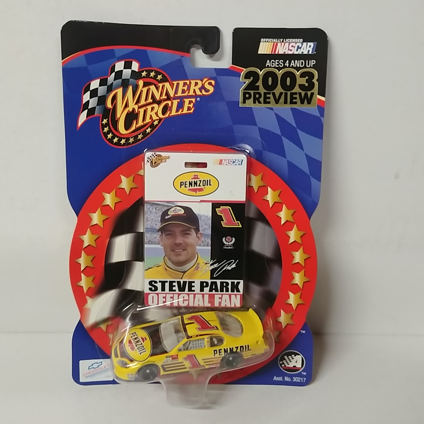 2003 Steve Park 1/64th Pennzoil  car