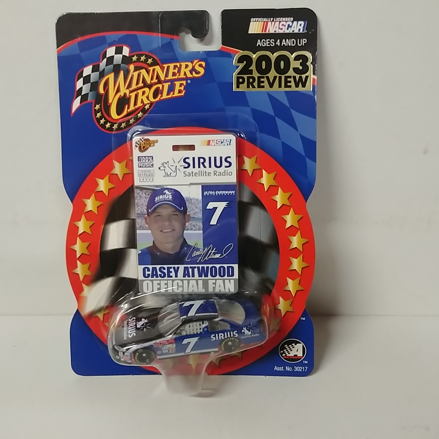 2003 Casey Atwood 1/64th Sirius car