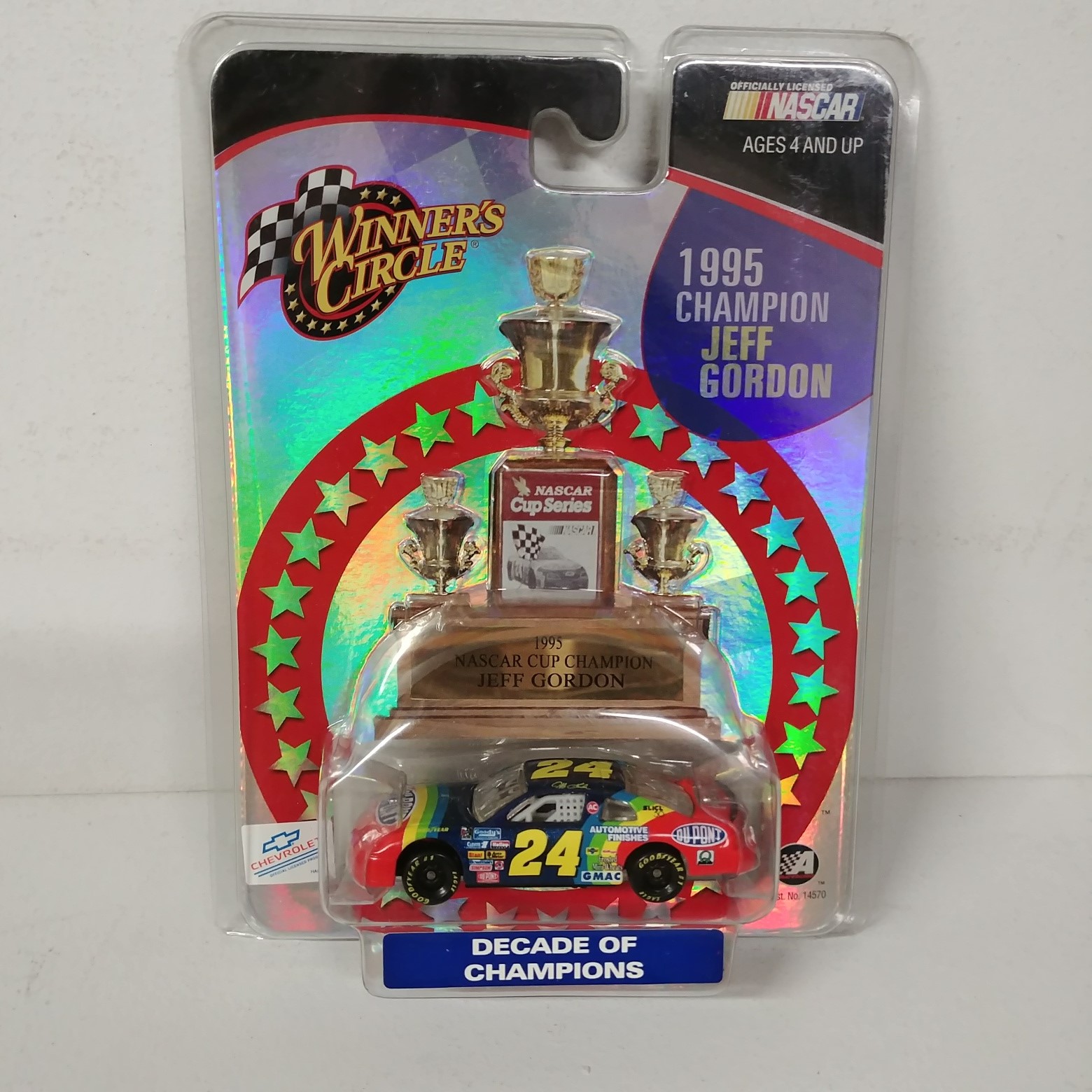 1995 Jeff Gordon 1/64th Dupont "Winston Cup Champion" car