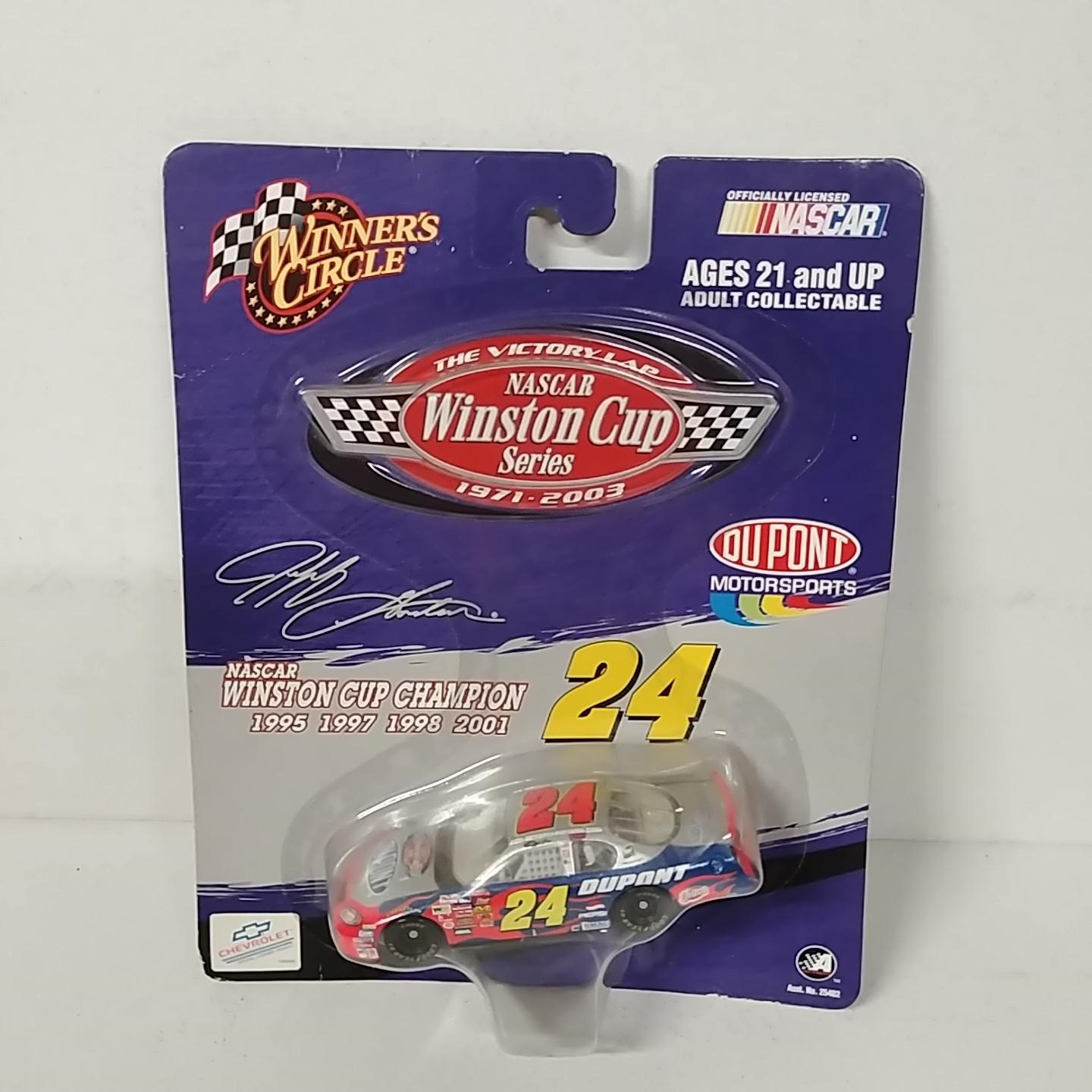 2003 Jeff Gordon 1/64th Dupont "Victory Lap" car