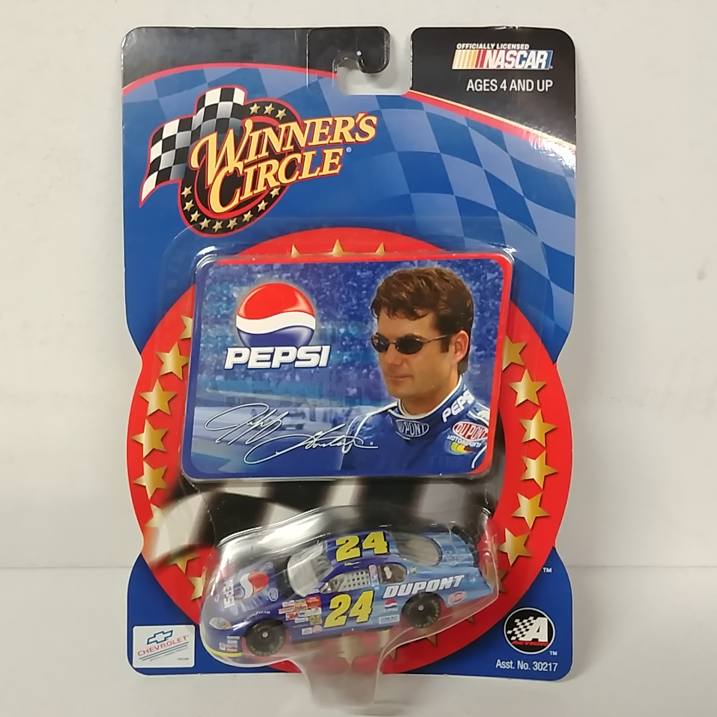 2004 Jeff Gordon 1/64th Pepsi "Shards" car