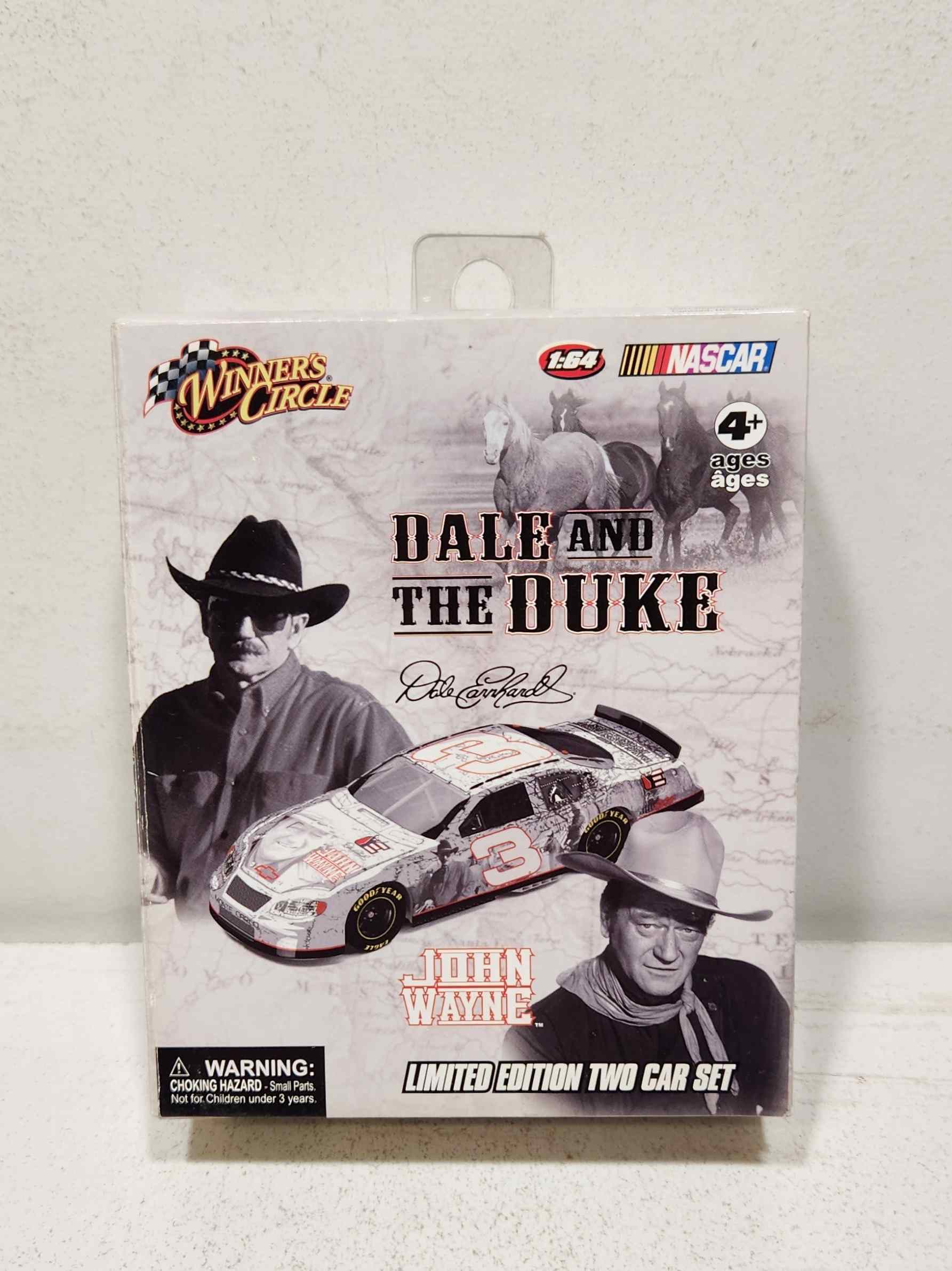2008 Dale Earnhardt 1/64th Dale and the Duke two car set
