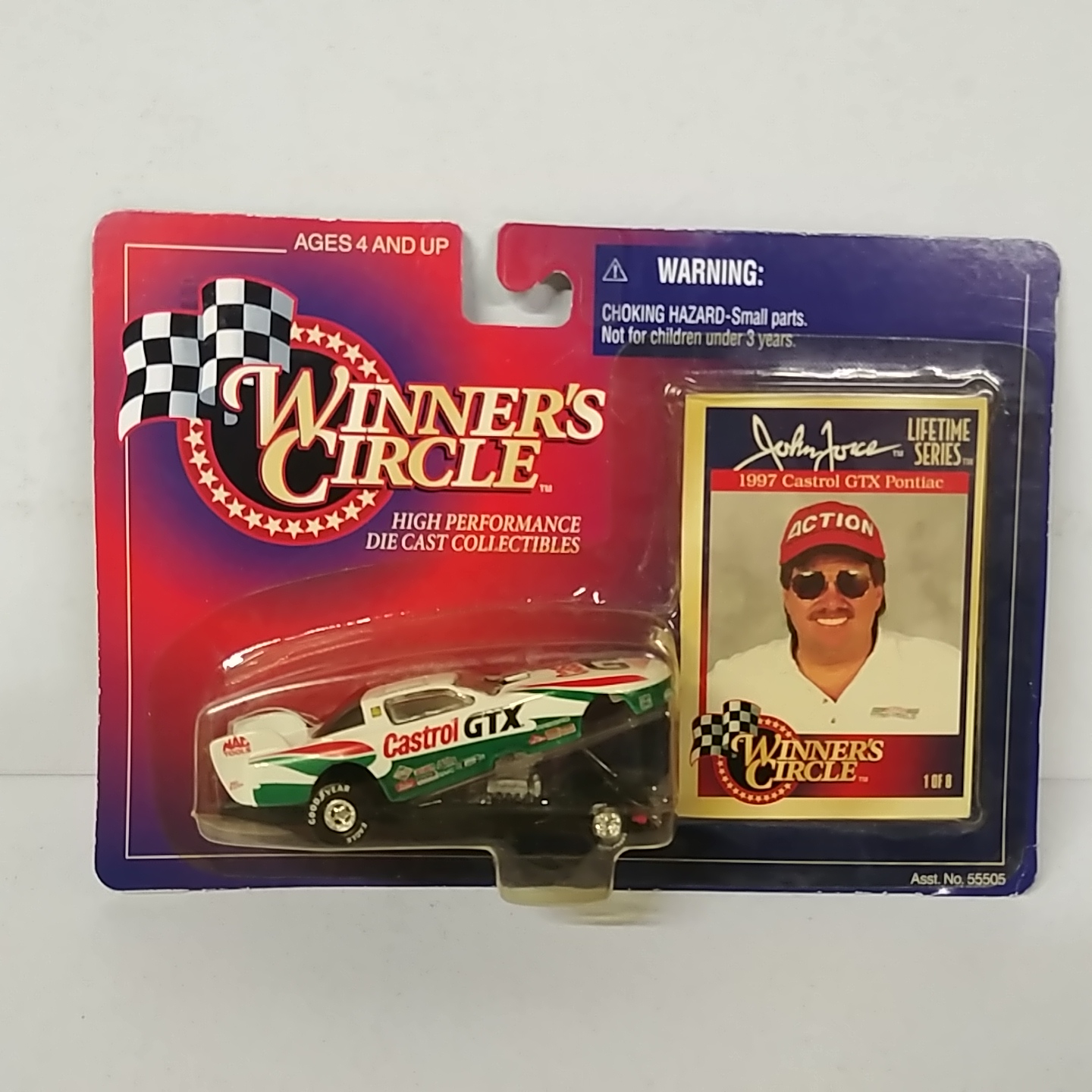 1997 John Force 1/64th Castrol GTX funny car