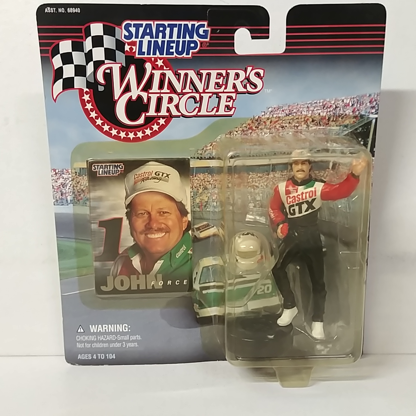 1997 John Force Castrol GTX Starting Lineup Figure