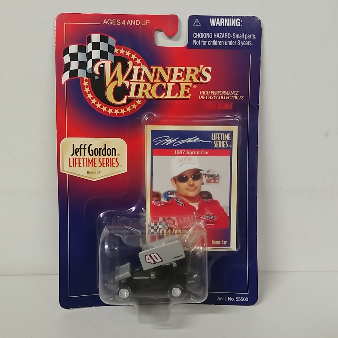1987 Jeff Gordon 1/64th Challenger Sprint car