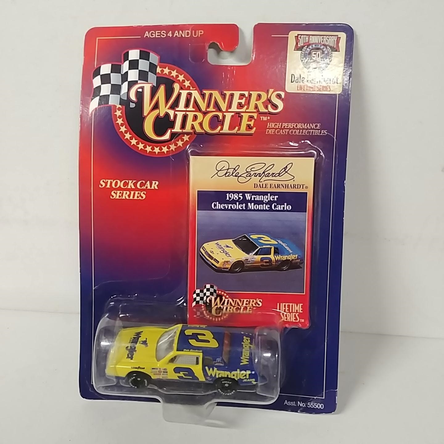 1985 Dale Earnhardt 1/64th Wrangler Monte Carlo car