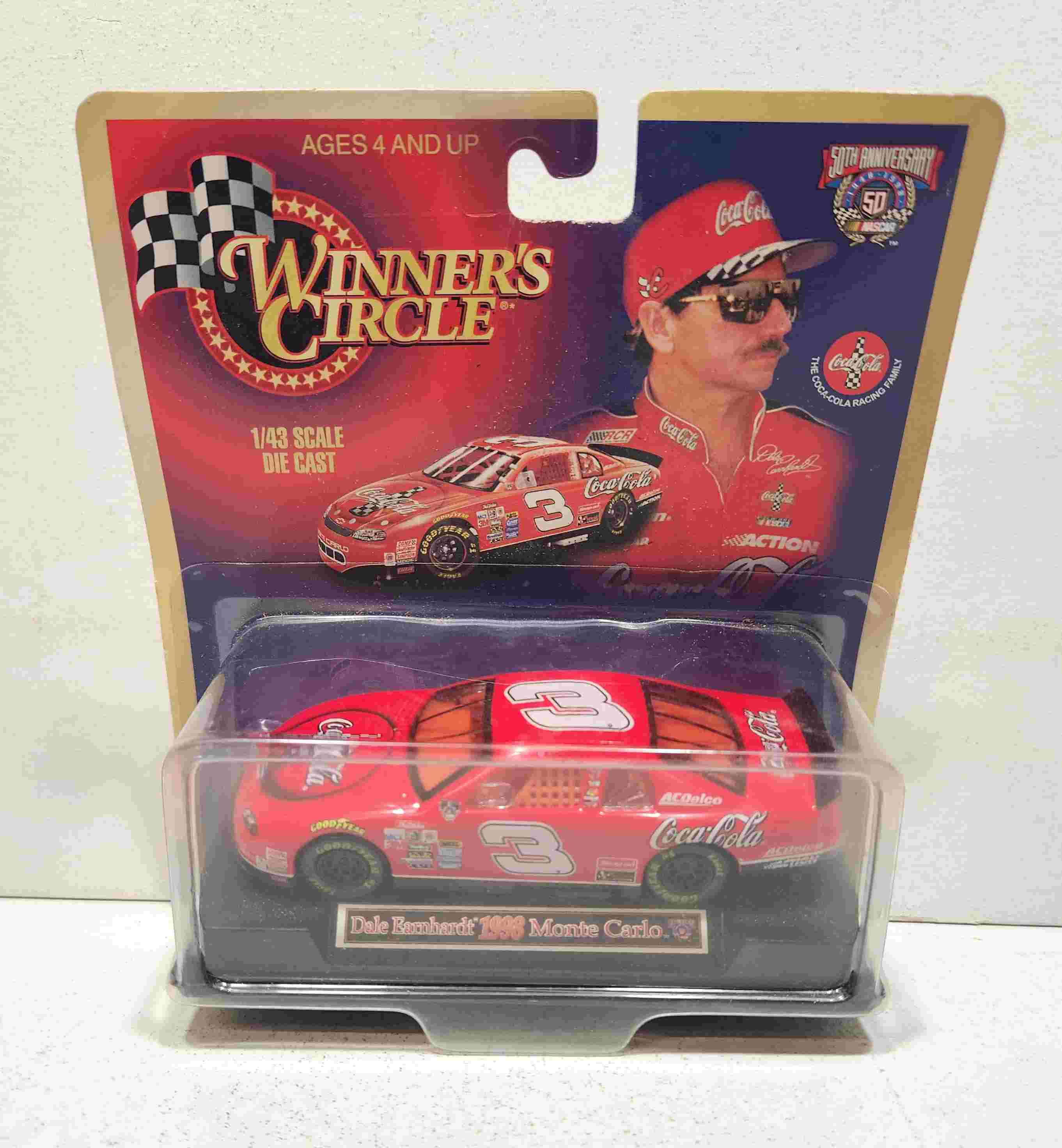 1998 Dale Earnhardt 1/43rd Coca-Cola Monte Carlo