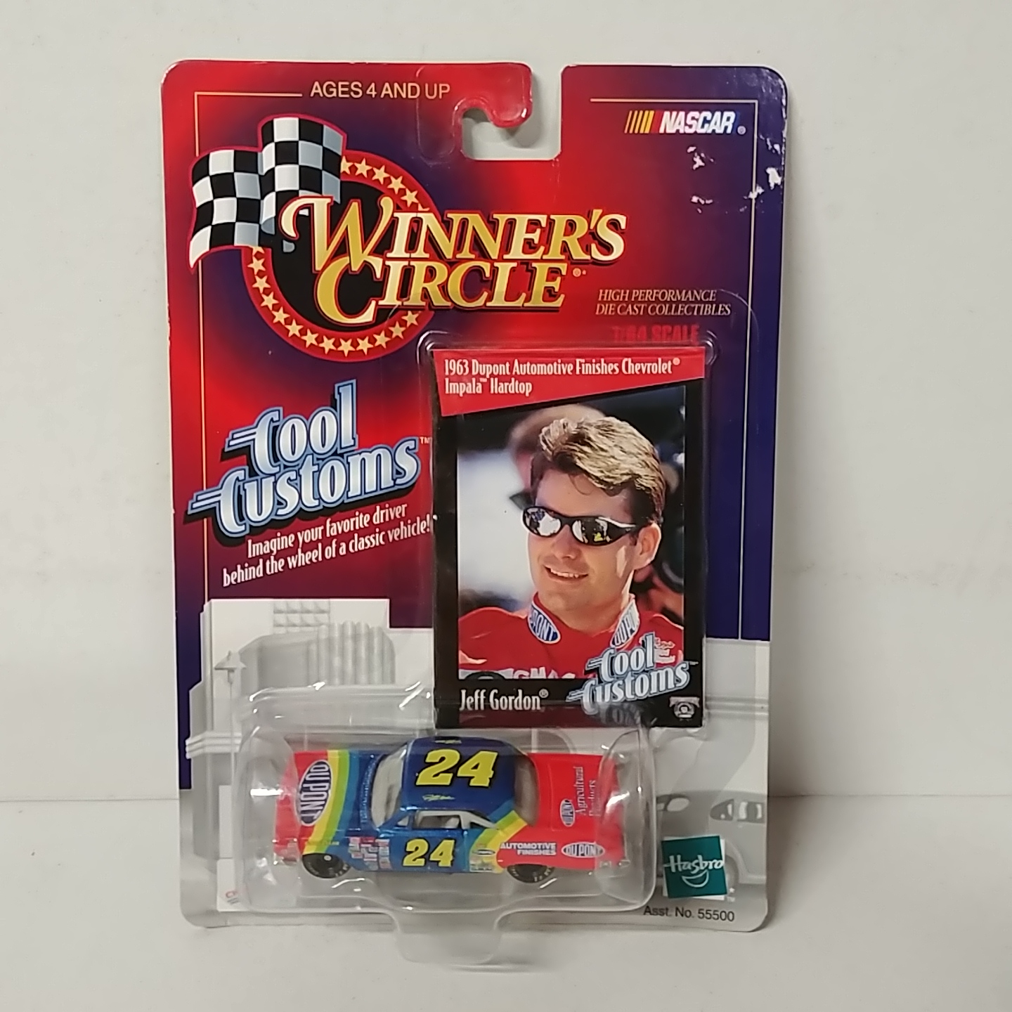 1963 Jeff Gordon 1/64th Dupont "Cool Customs Impala" car