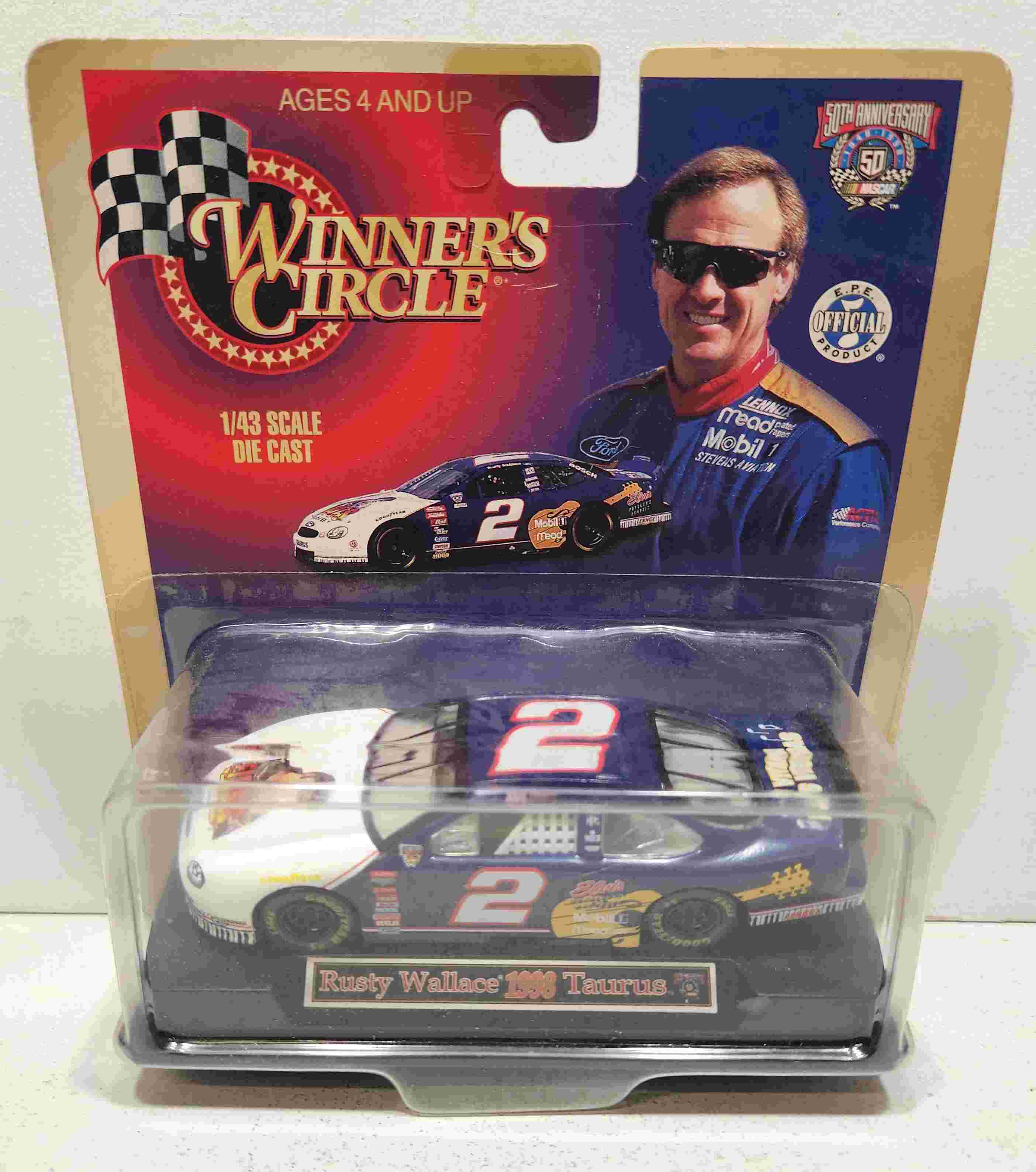 1998 Rusty Wallace 1/43rd Elvis Taurus