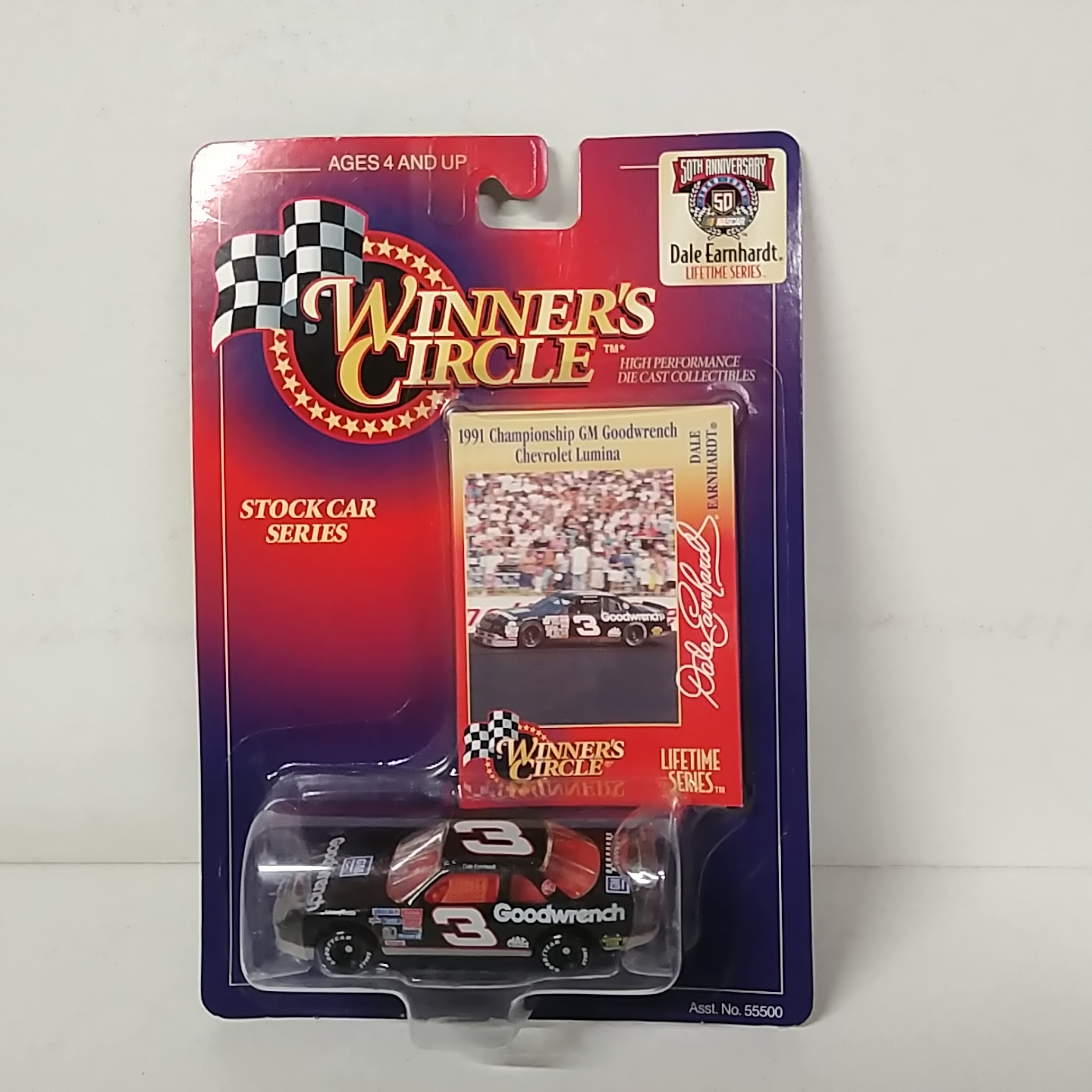 1991 Dale Earnhardt 1/64th Goodwrench "Championship" Lumina car