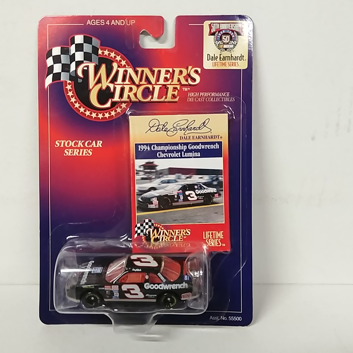 1994 Dale Earnhardt 1/64th Goodwrench "Championship" Lumina car