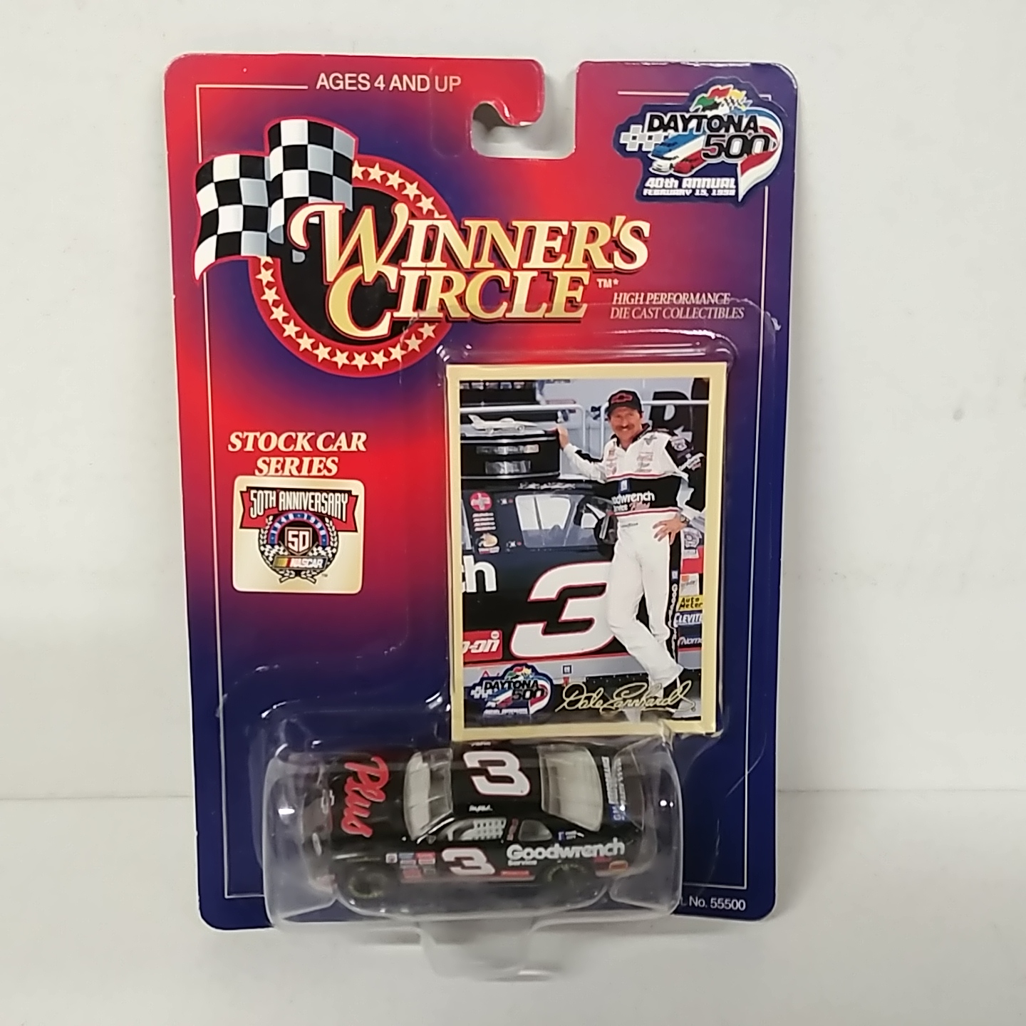 1998 Dale Earnhardt 1/64th GMGW Plus "Daytona Winner" car