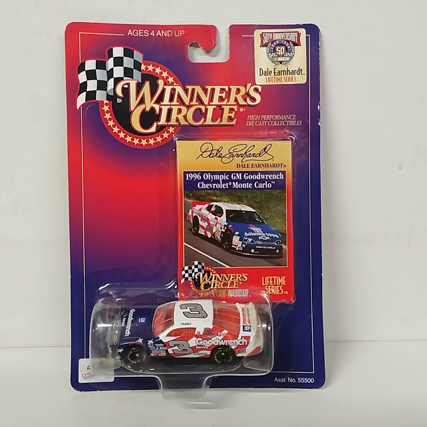 1996 Dale Earnhardt 1/64th Goodwrench "Olymoics" Monte Carlo