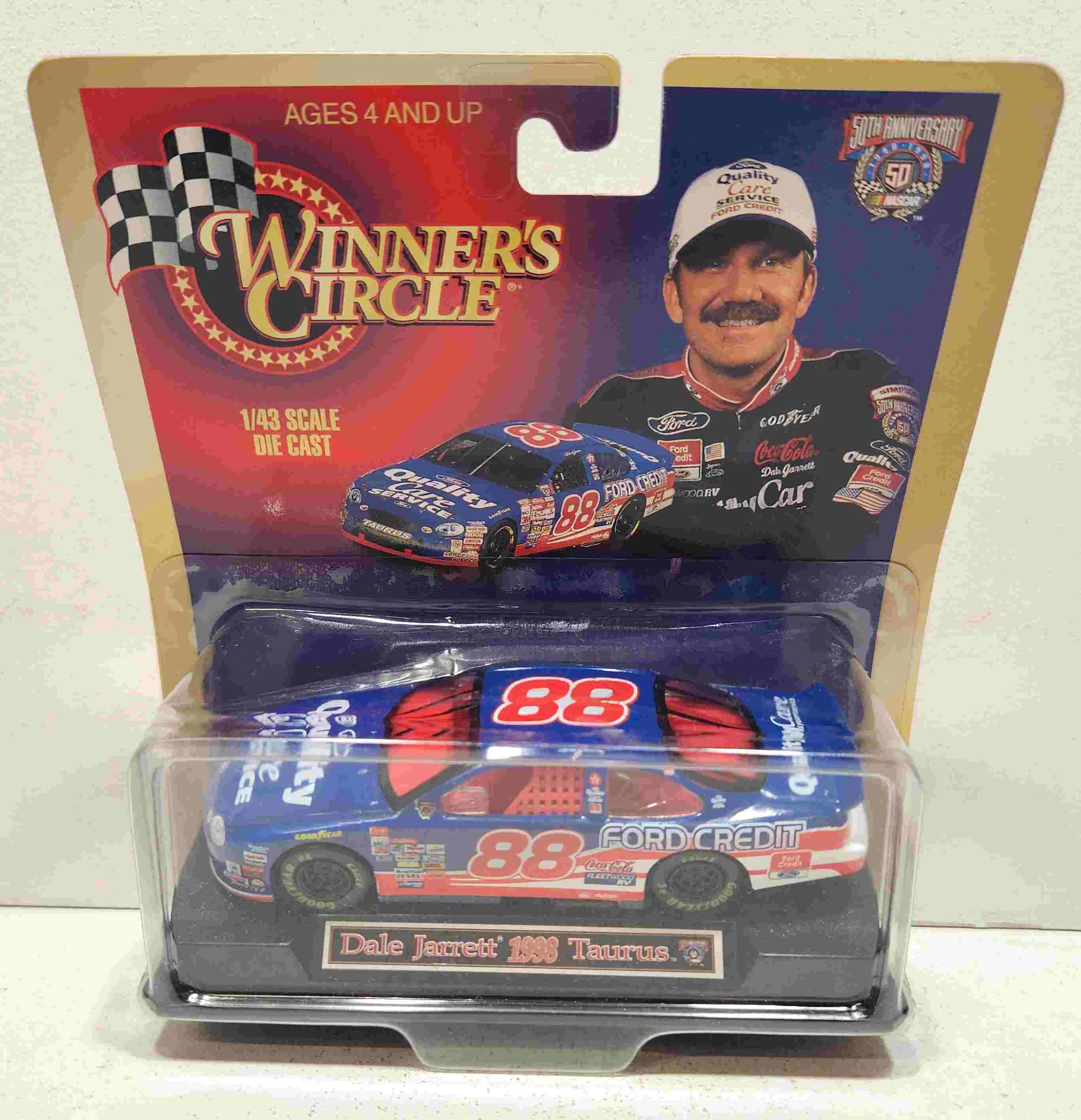 1998 Dale Jarrett 1/43rd Quality Care Taurus