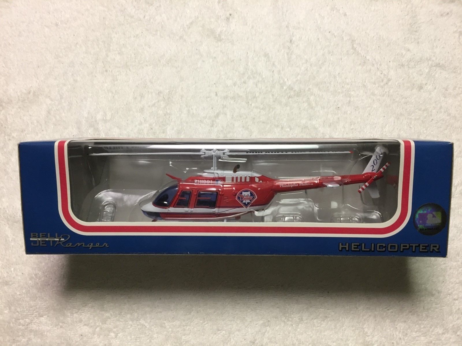 2001 Philadelphia Phillies 1/43rd helicopter