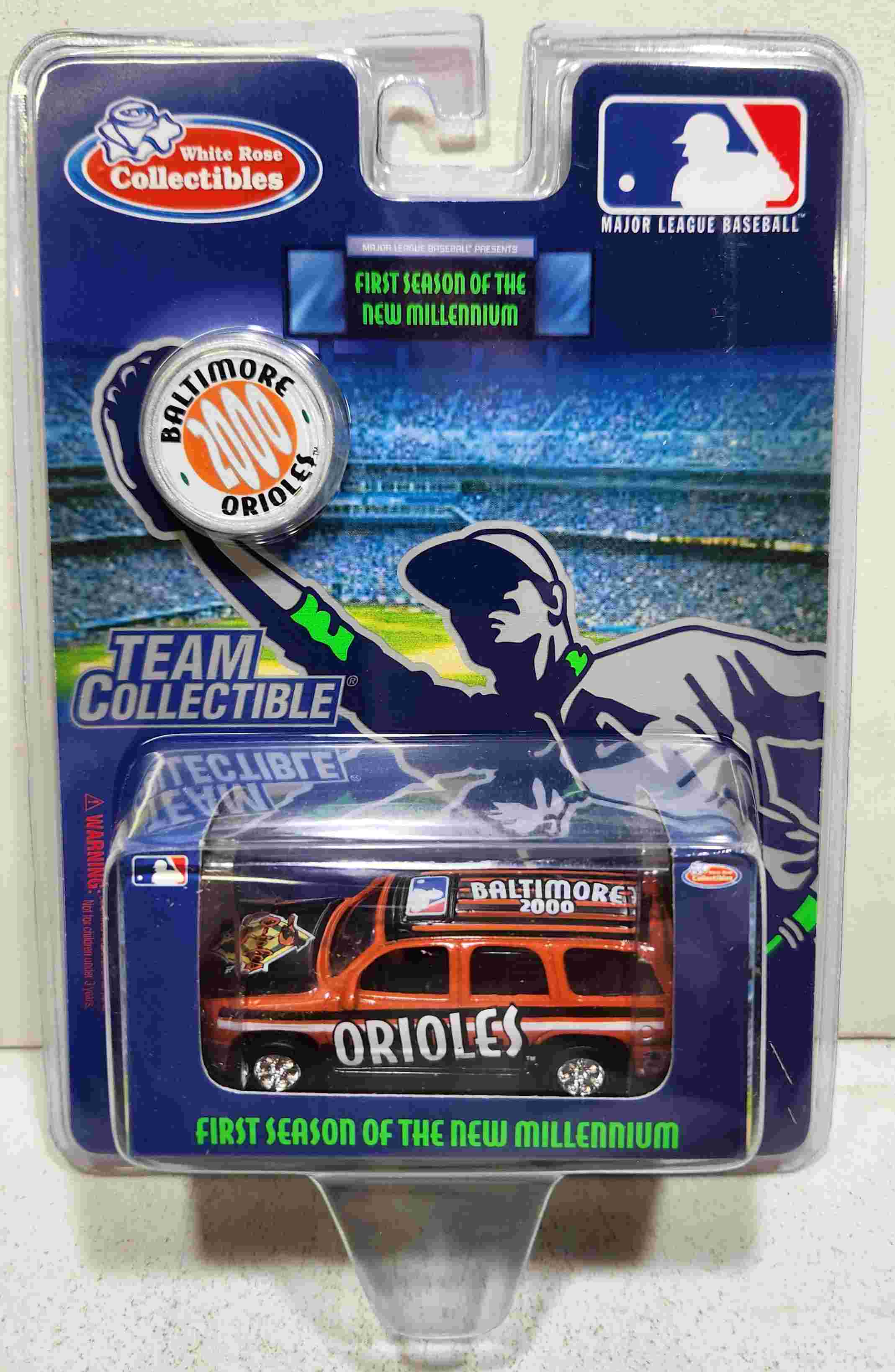 2000 Baltimore Orioles 1/64th GMC Yukon