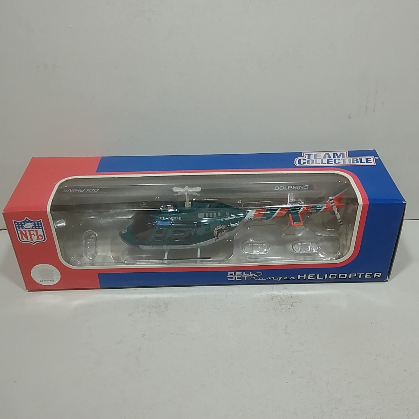 2001 Miami Dolphins 1/43rd Helicopter