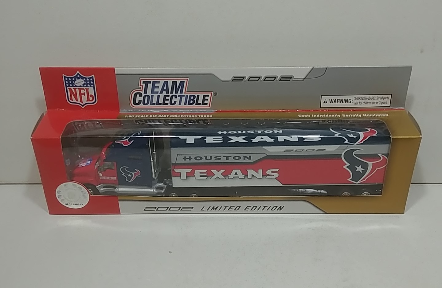 2002 Houston Texans 1/80th Transporter