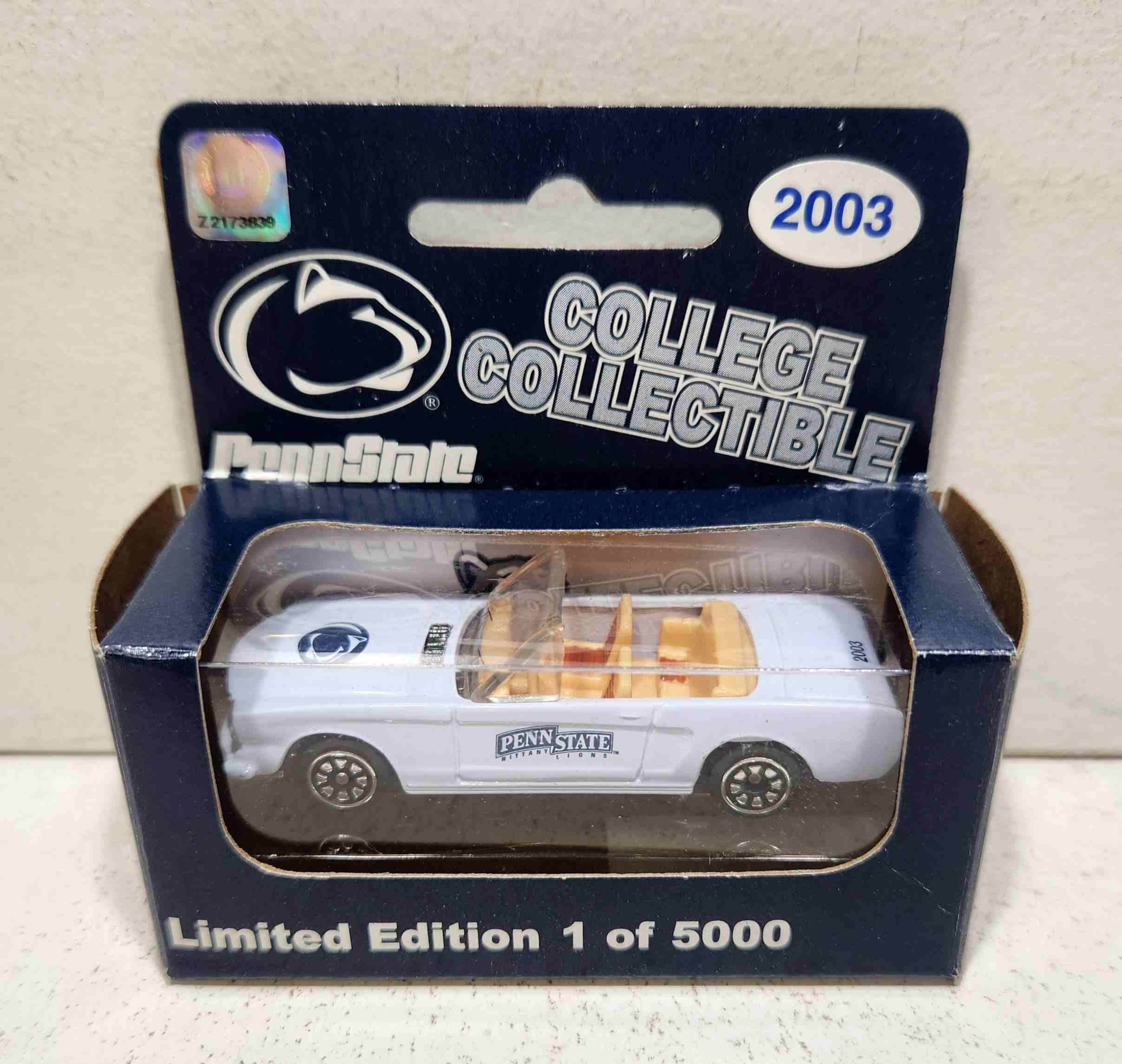1964 Penn State Nittany Lion 1/64th Mustang convertible