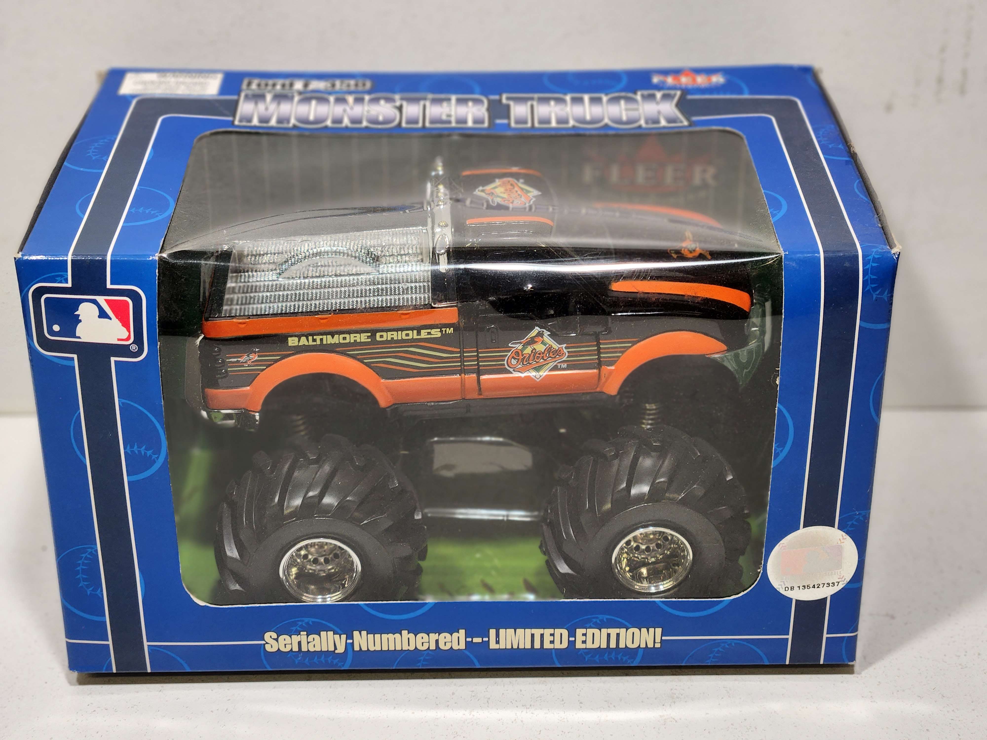 2003 Baltimore Orioles 1/32nd Ford F-350 Monster truck