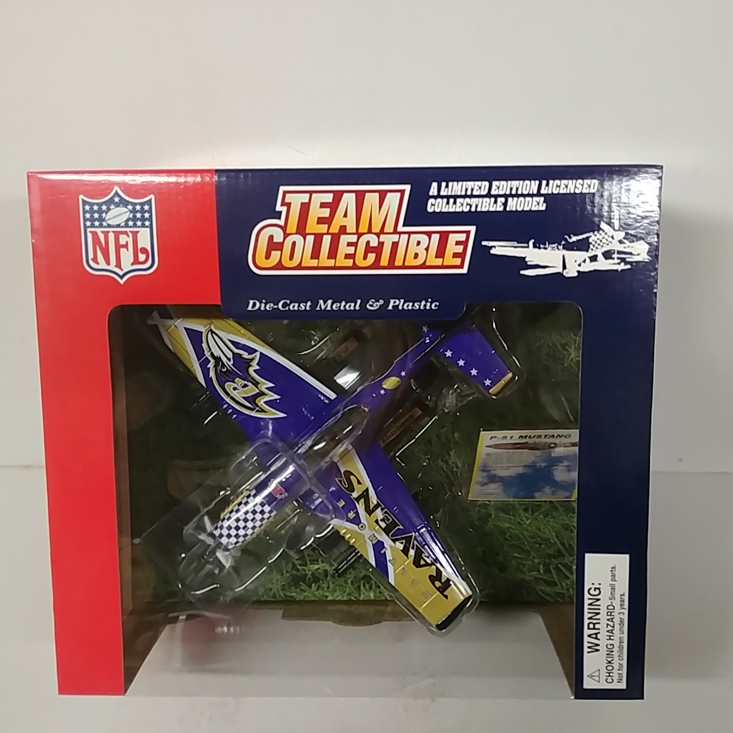 2003 Baltimore Ravens 1/48th P-51 Mustang