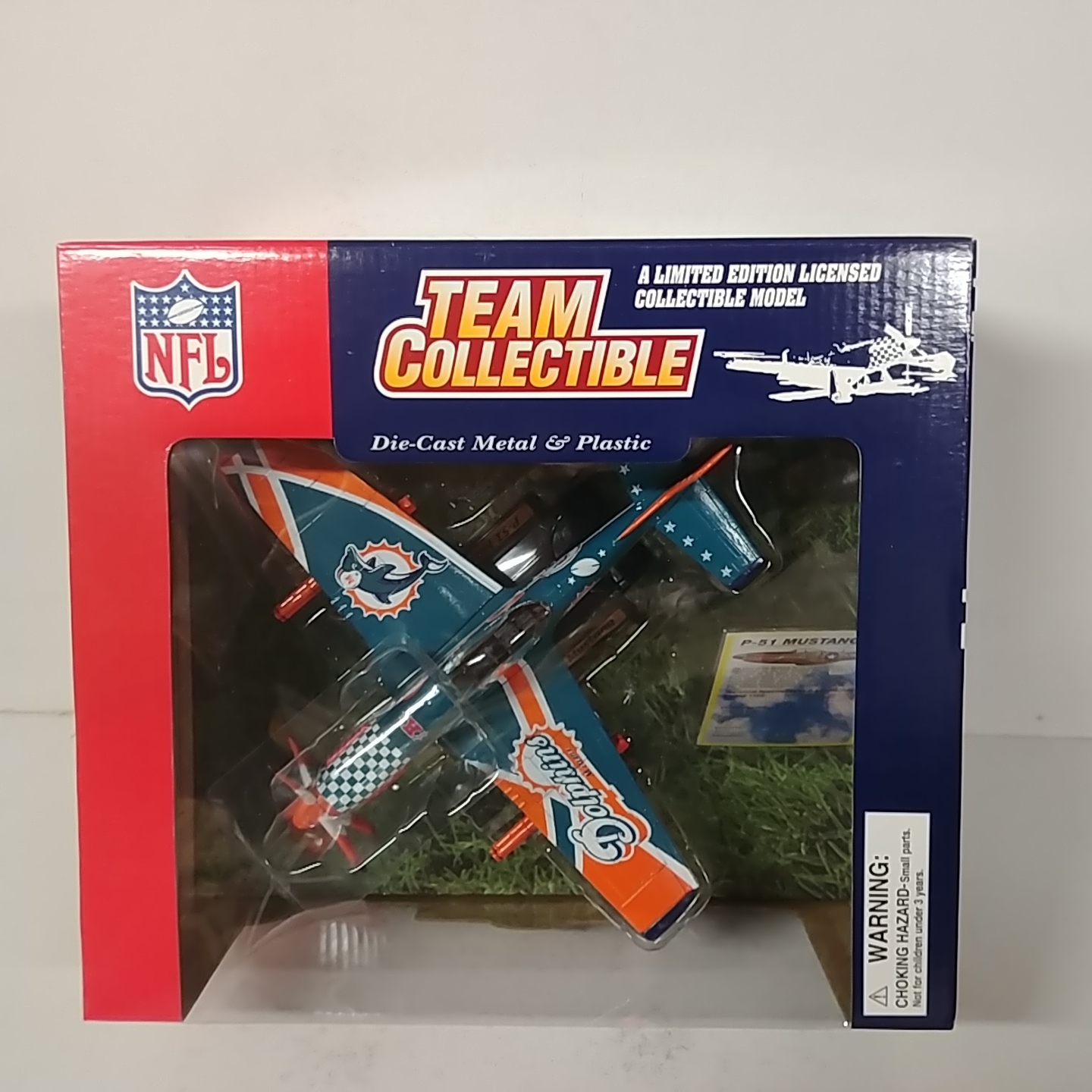 2003 Miami Dolphins 1/48th P-51 Mustang