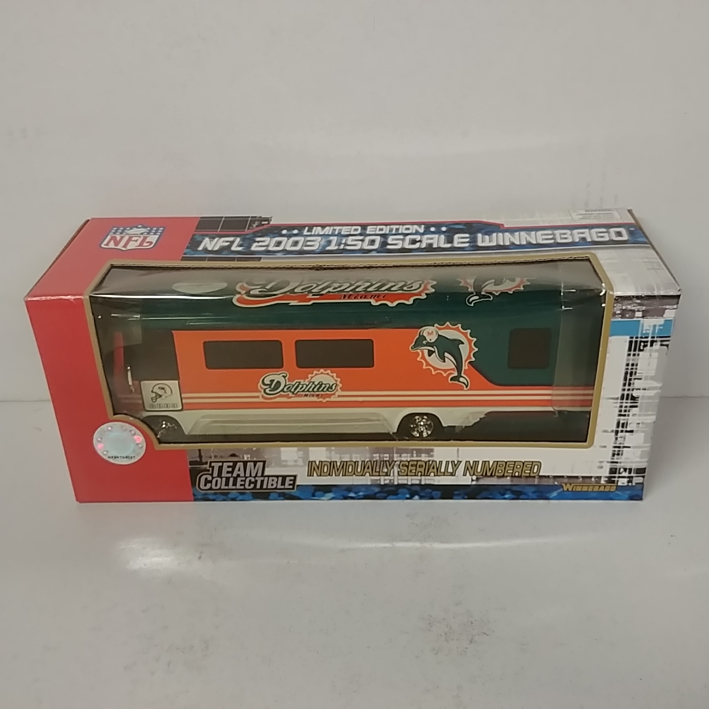 2003 Miami Dolphins 1/50th Winnebago