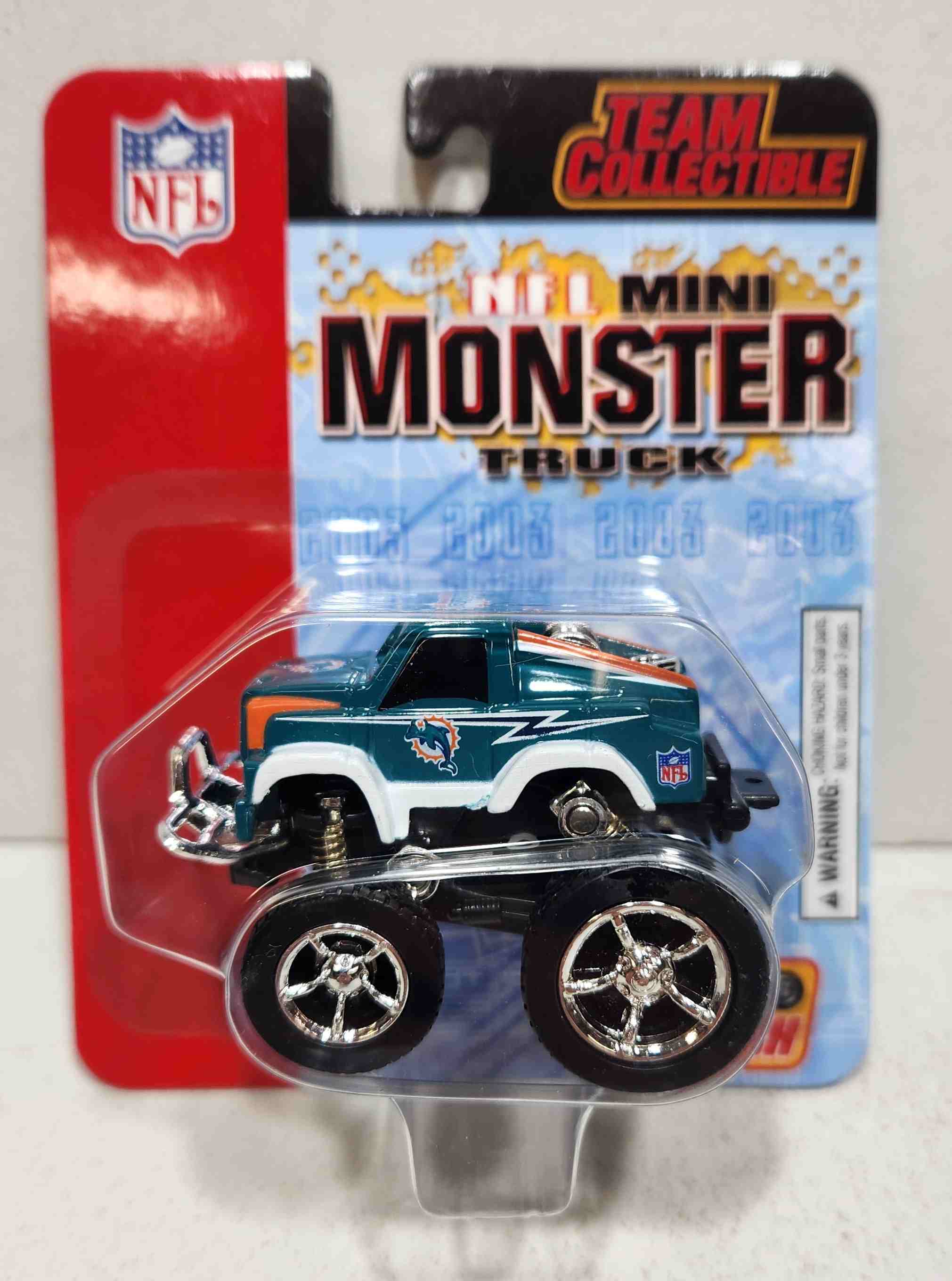 2003 Miami Dolphins Mini Monster Truck