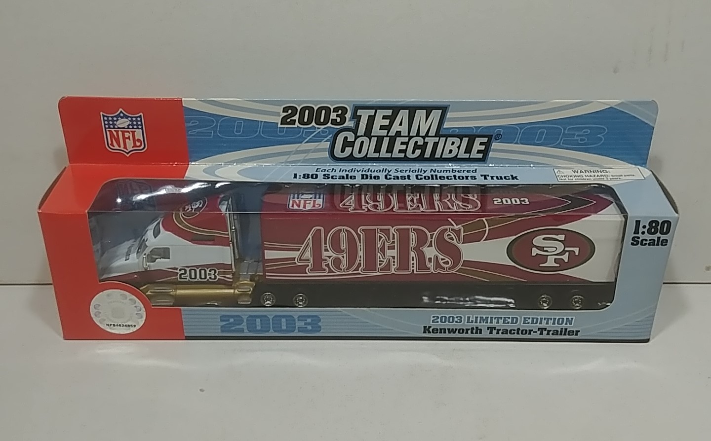 2003 San Francisco 49er's 1/80th Transporter