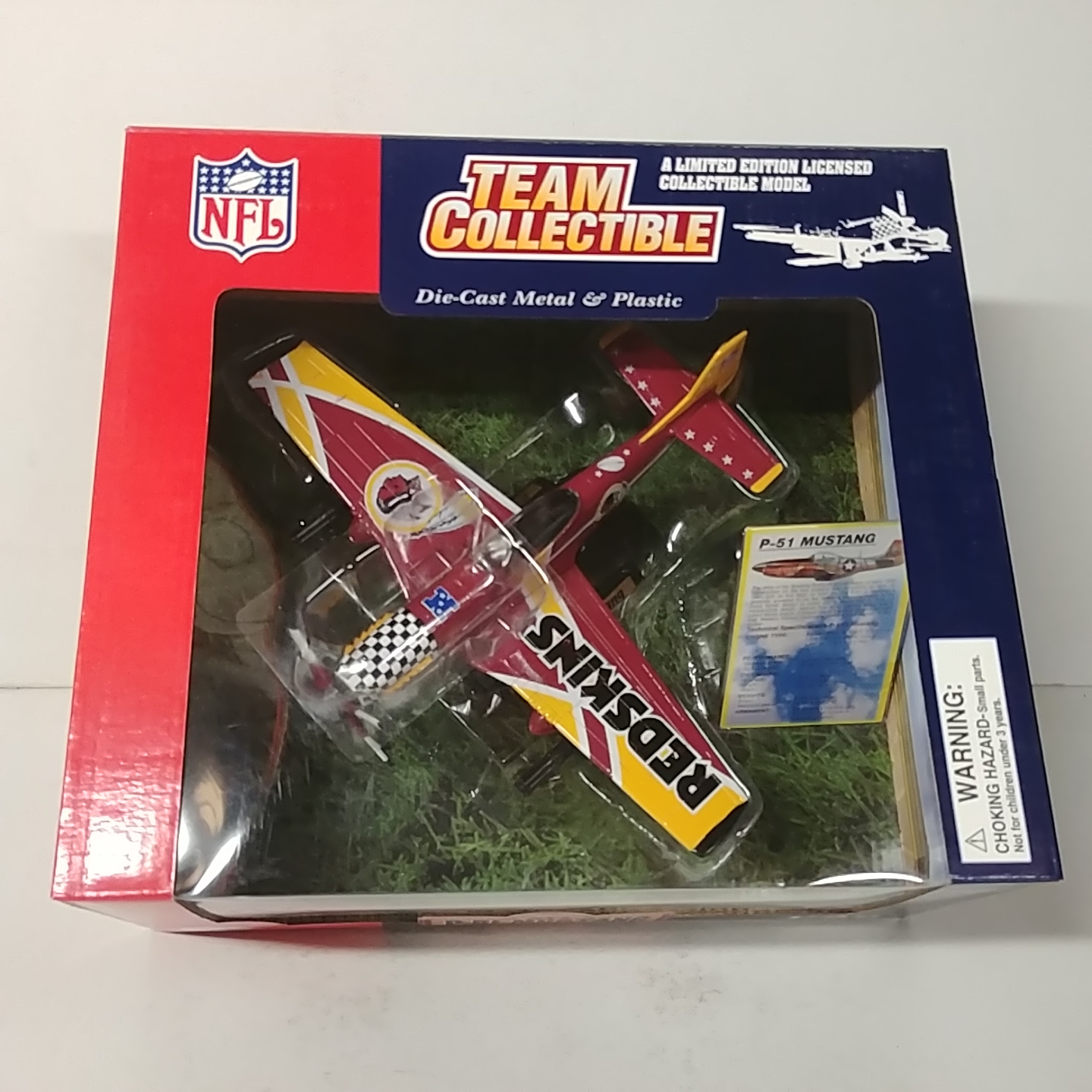 2003 Washington Redskins 1/48th P-51 Mustang