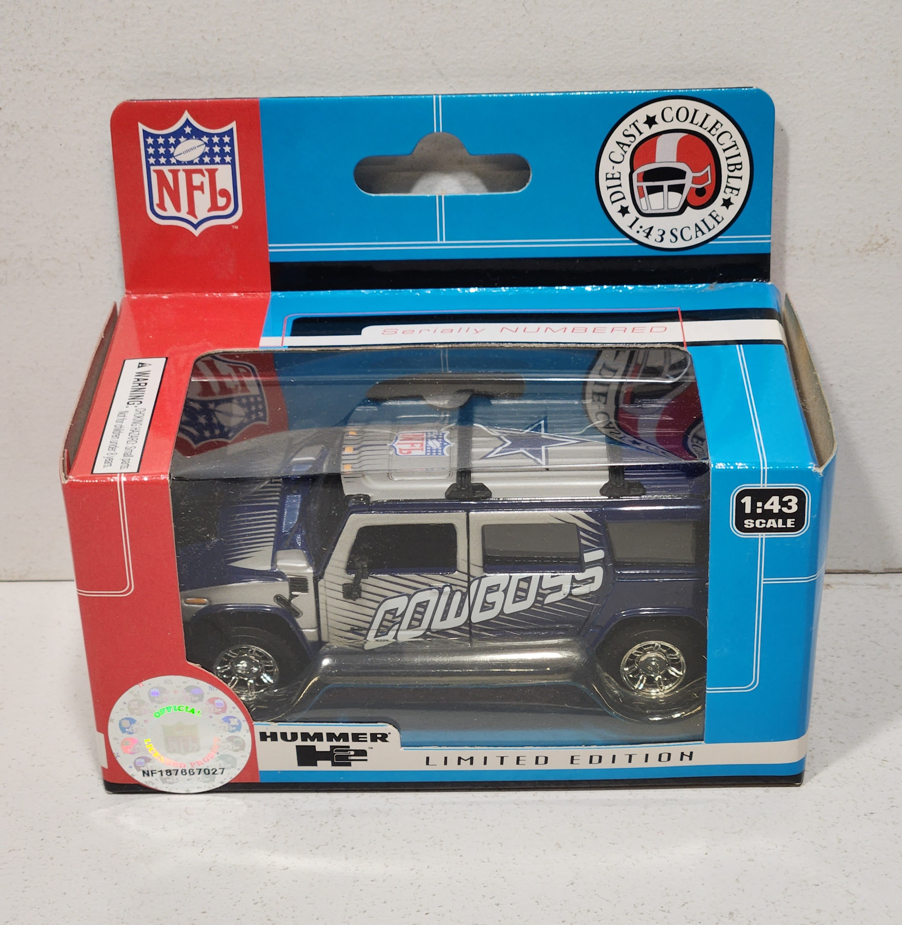 2004 Dallas Cowboys 1/43rd Hummer