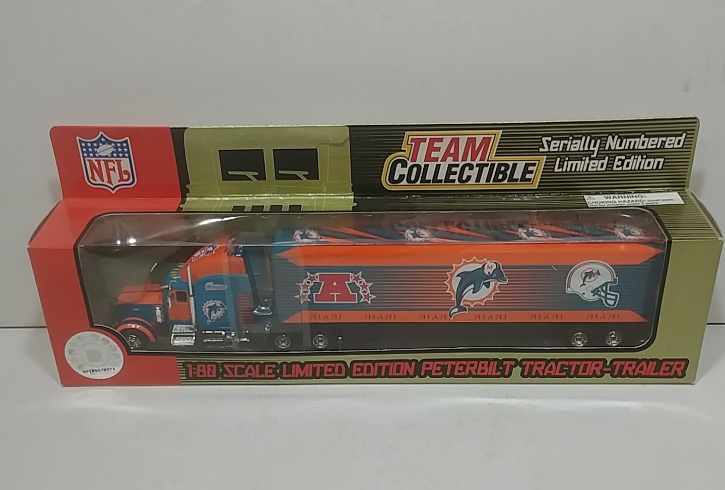 2004 Miami Dolphins 1/80th Transporter