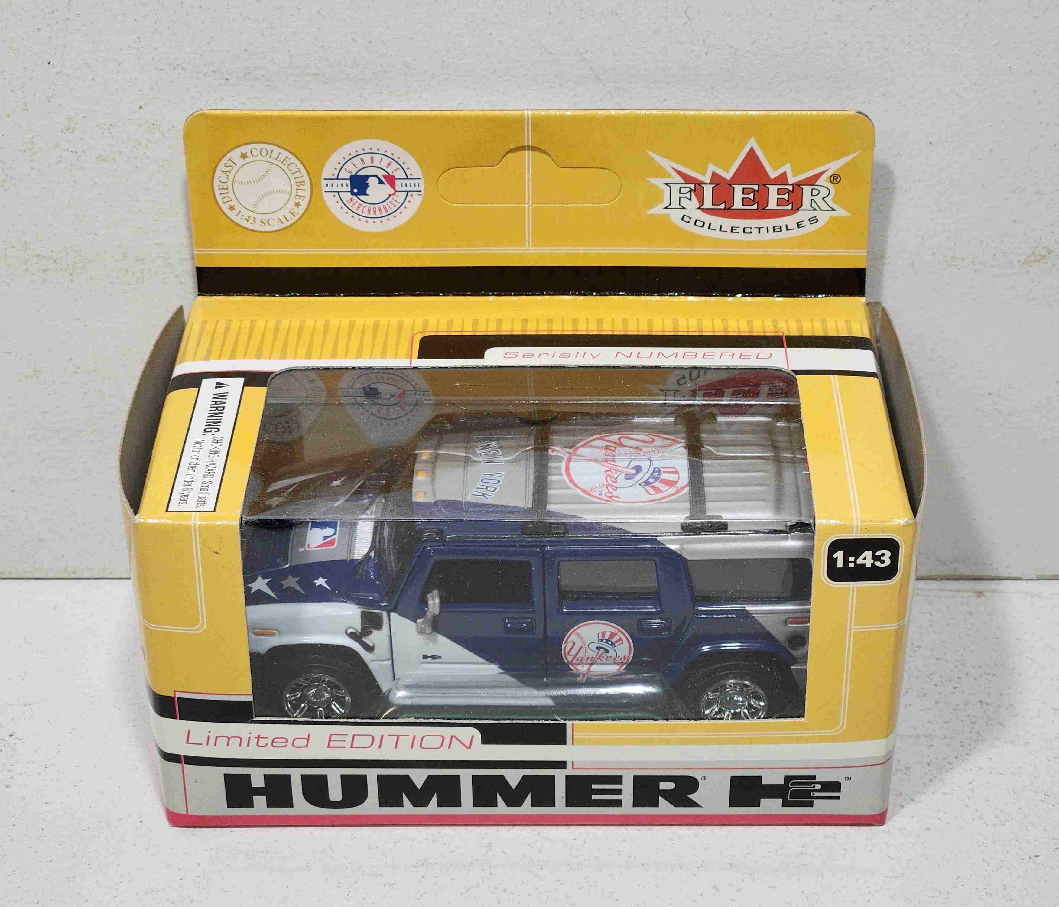 2004 NY Yankees 1/43rd Hummer