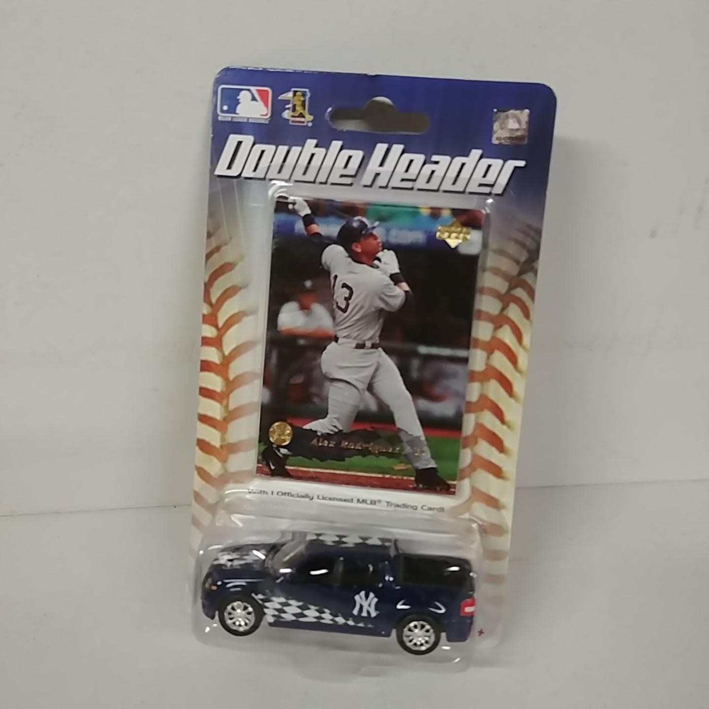 2007 NY Yankees 1/64th Ford Truck with Alex Rodriquez trading card