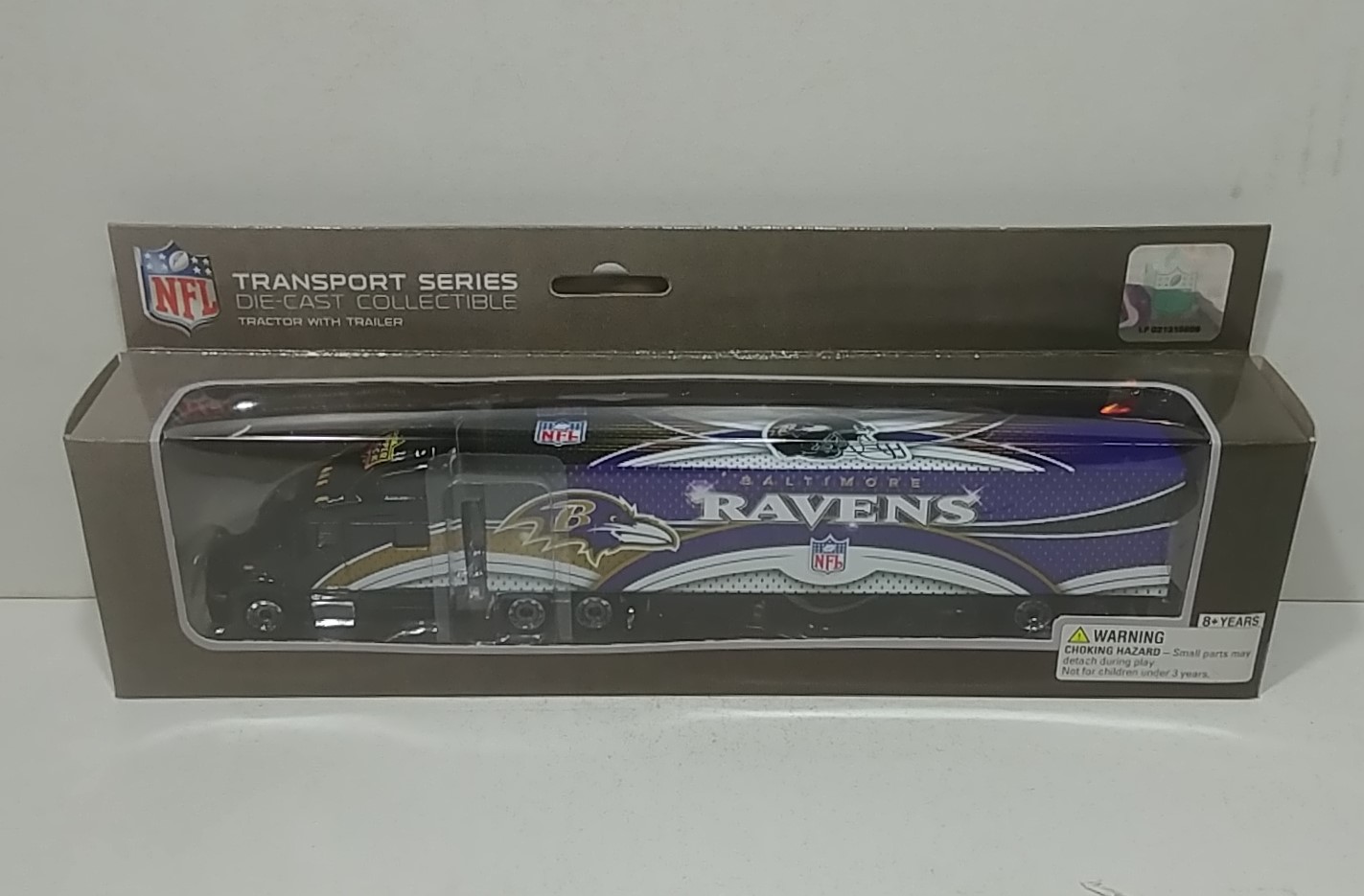 2008 Baltimore Ravens 1/80th hauler by Upper Deck