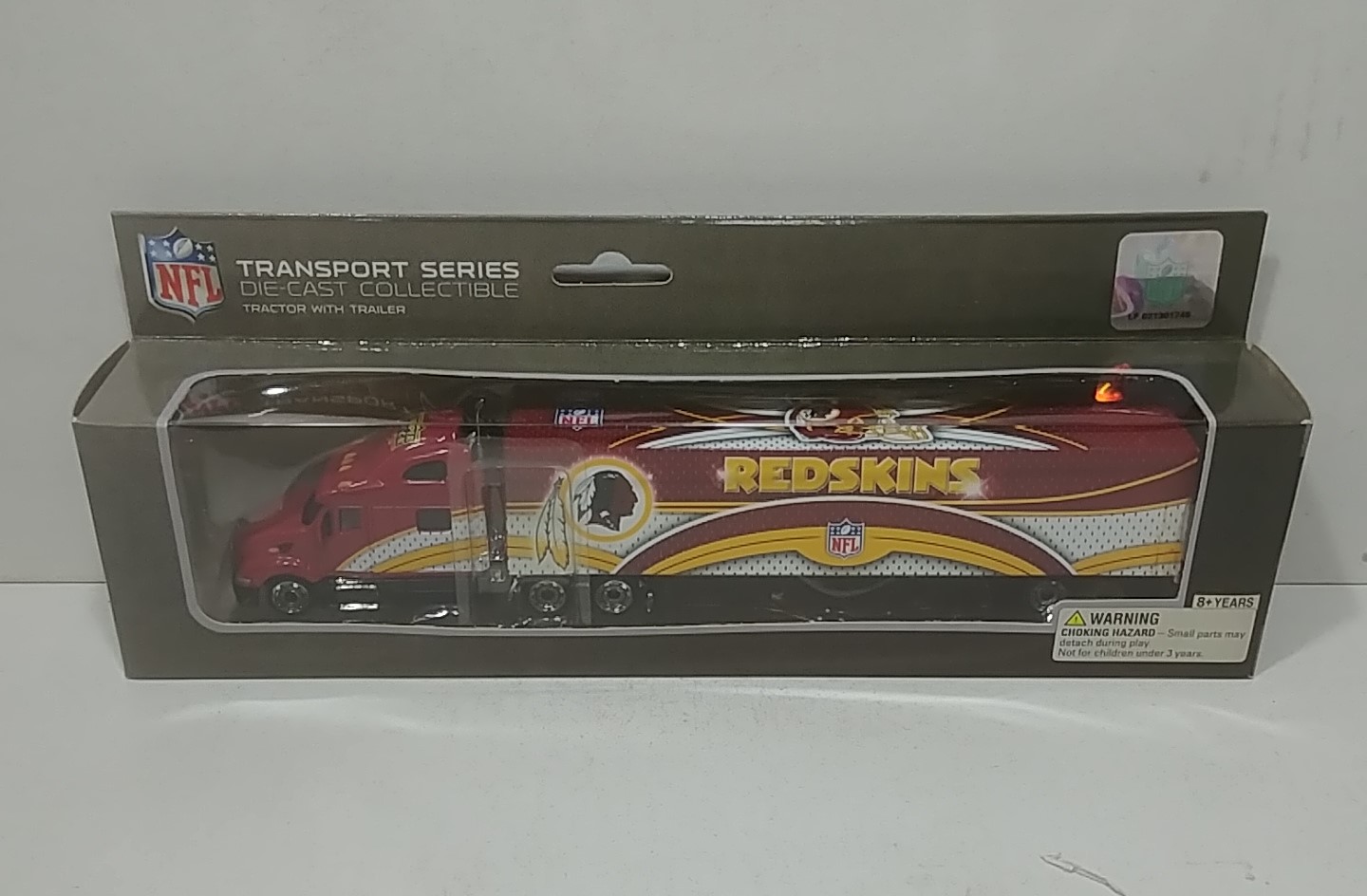 2008 Washington Redskins 1/80th hauler by Upper Deck