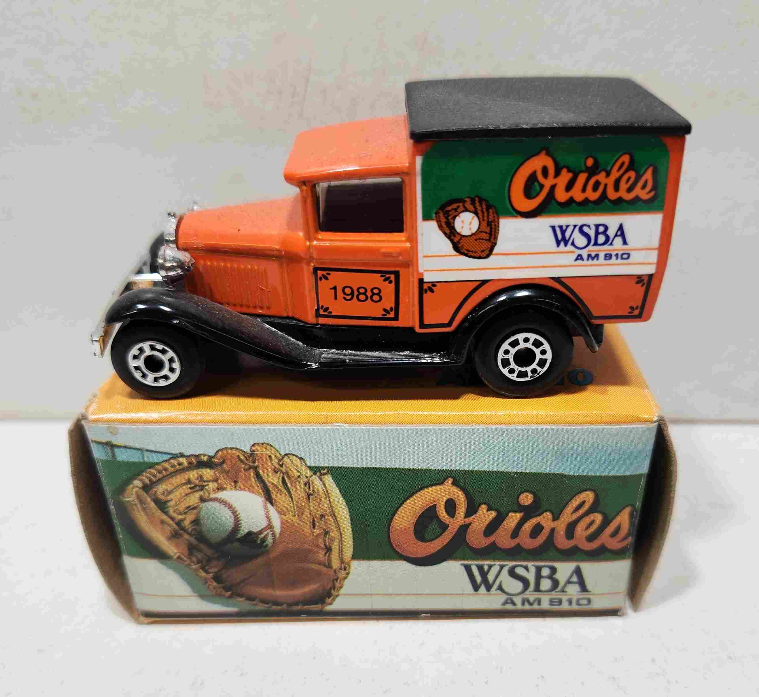 1988 Balitmore Orioles 1/64th WSBA Ford Model A Truck