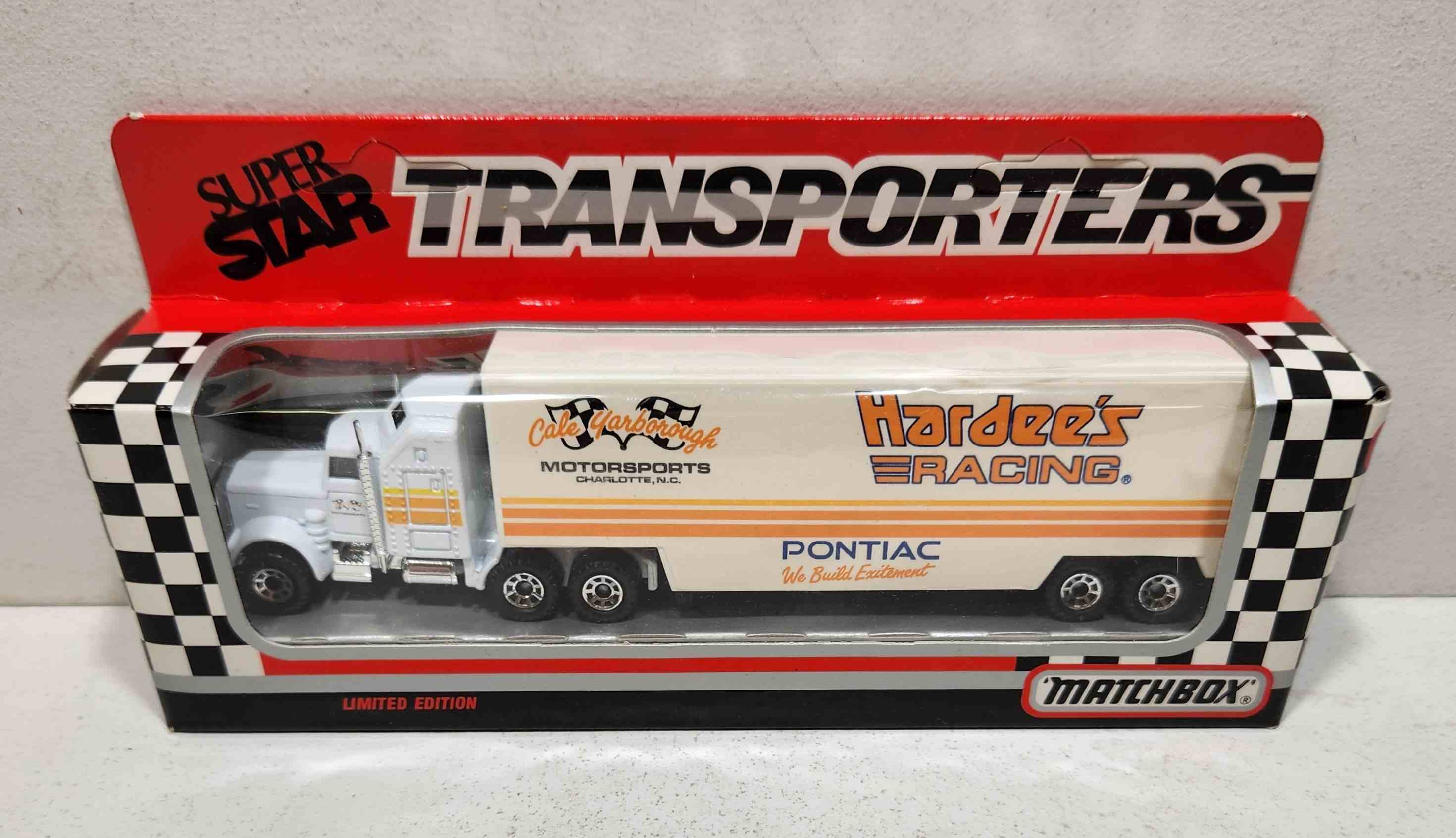 1989 Cale Yarborough 1/87th Hardees Transporter