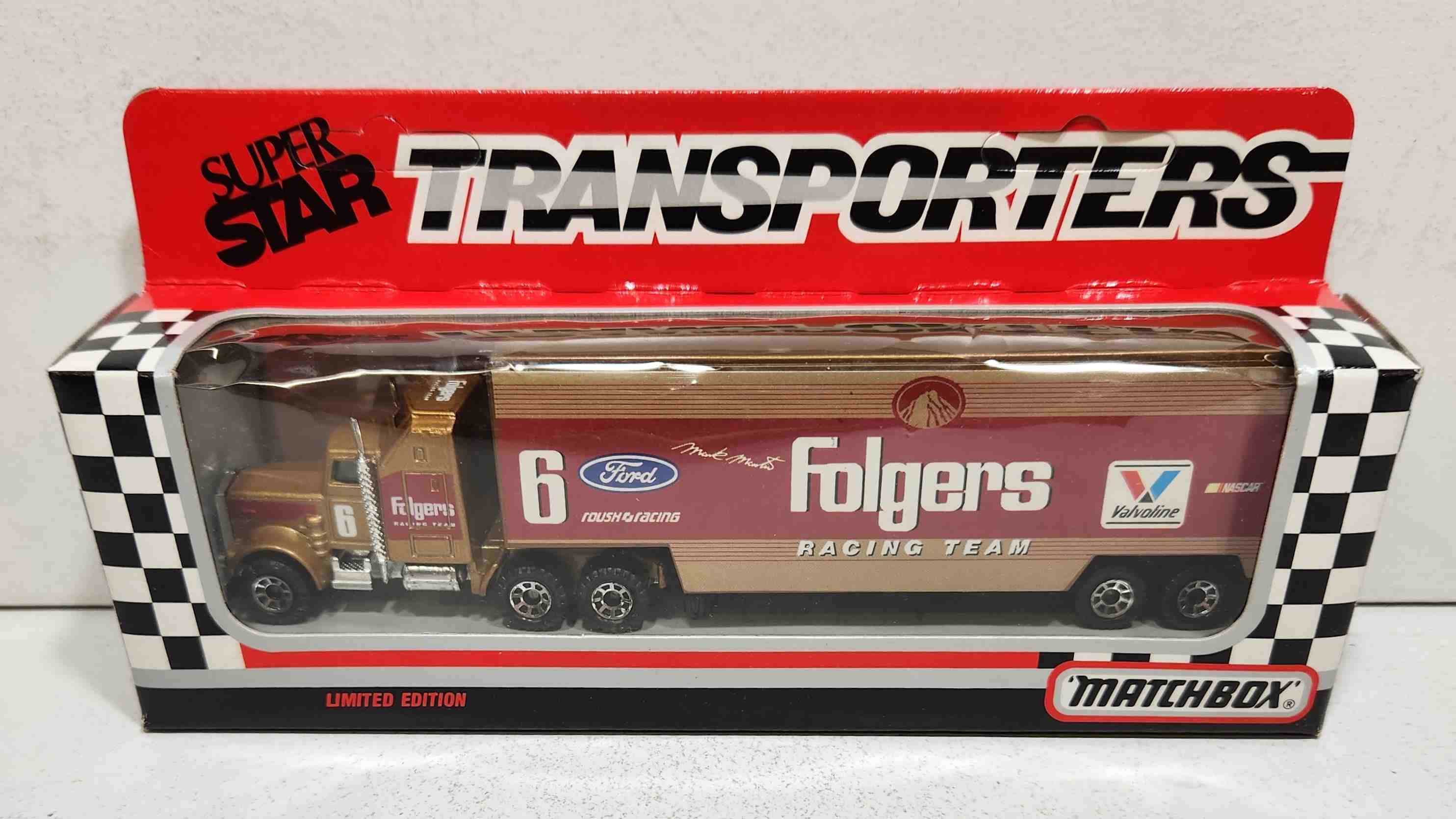 1991 Mark Martin 1/87th Folgers "Kenworth Cab" Transporter