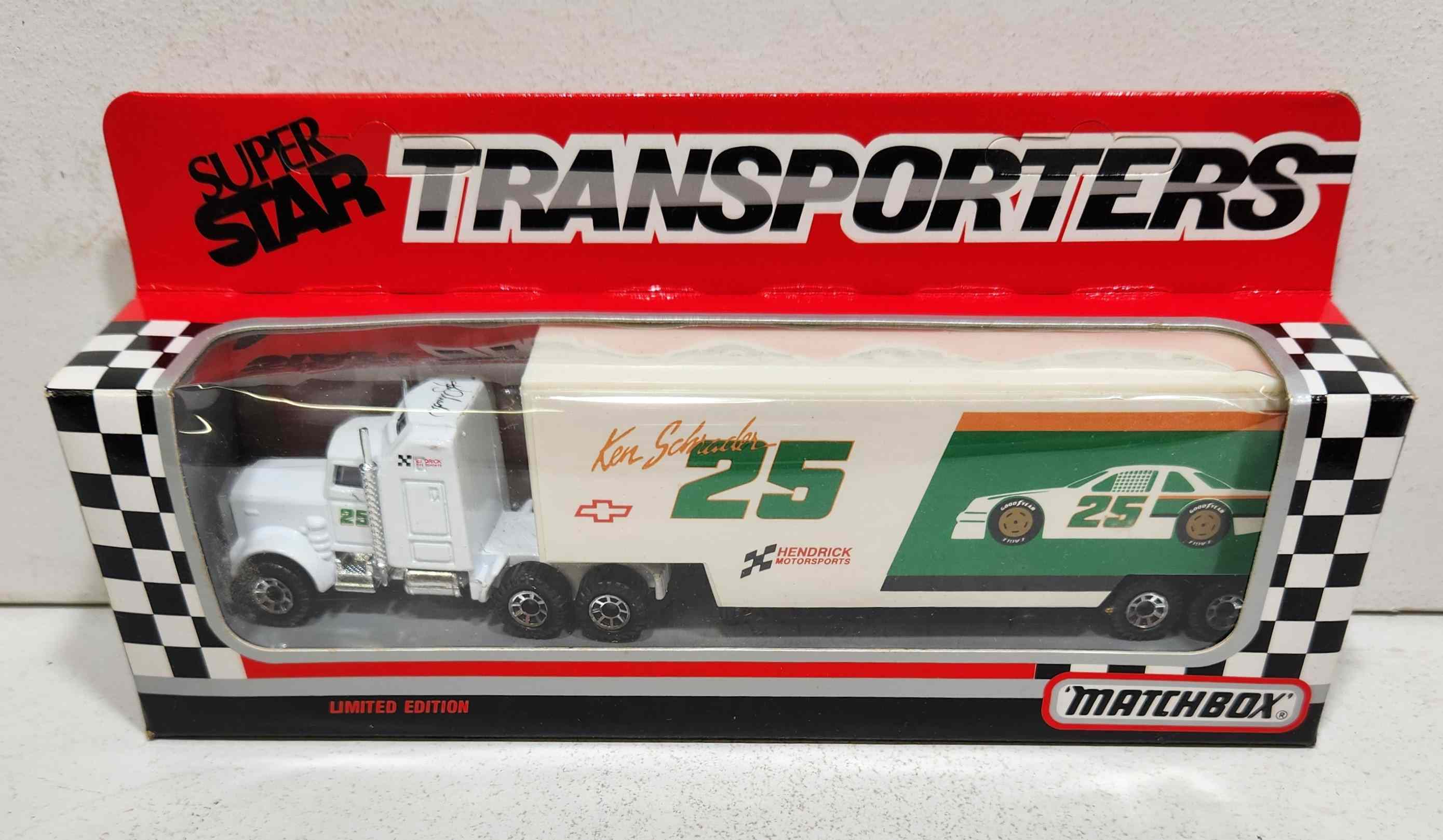 1991 Ken Schrader 1/87th Hendrick Motorsports Transporter
