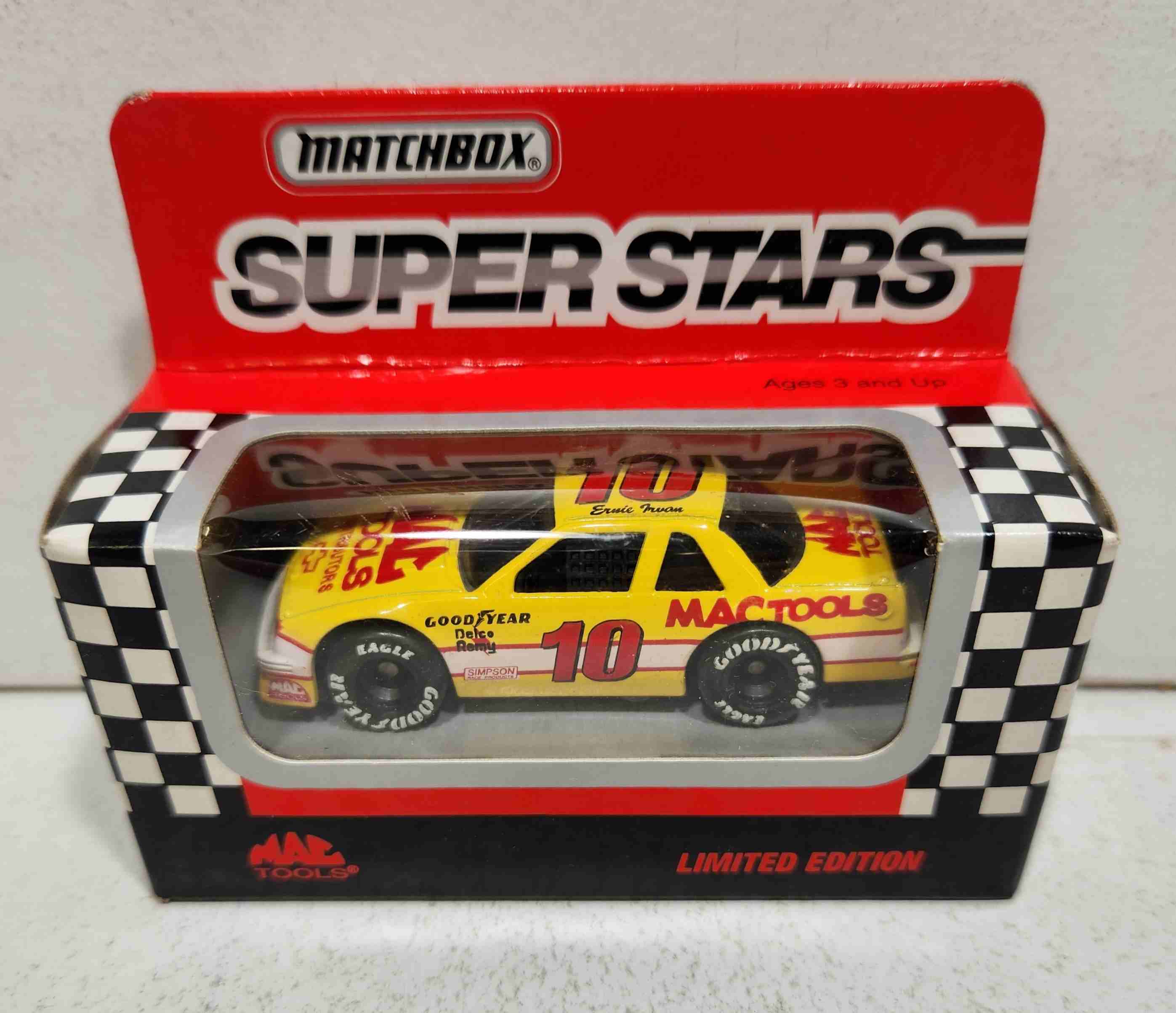 1991 Ernie Irvan 1/64th Mac Tools "Busch Series" Lumina