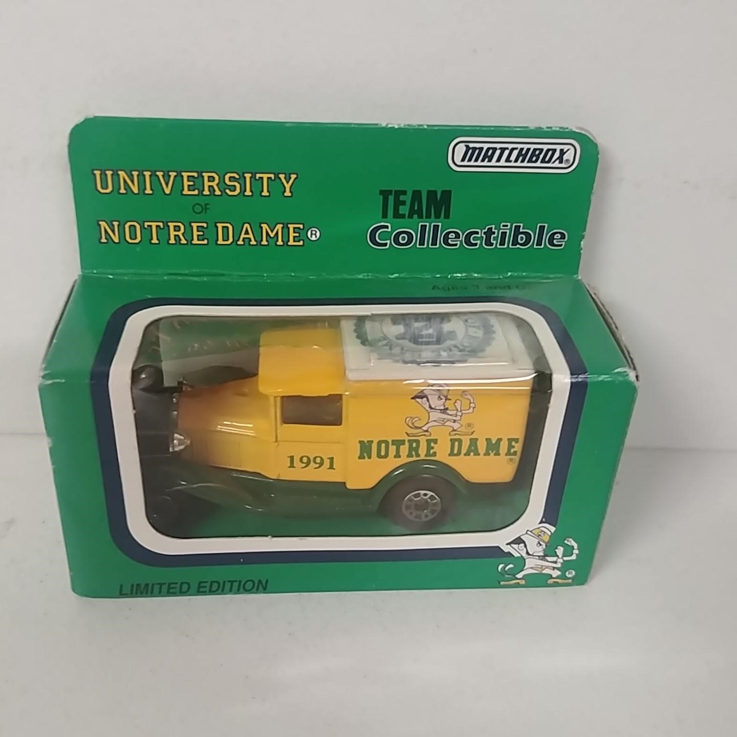 1991 University of Notre Dame 1/64th Old Time Truck