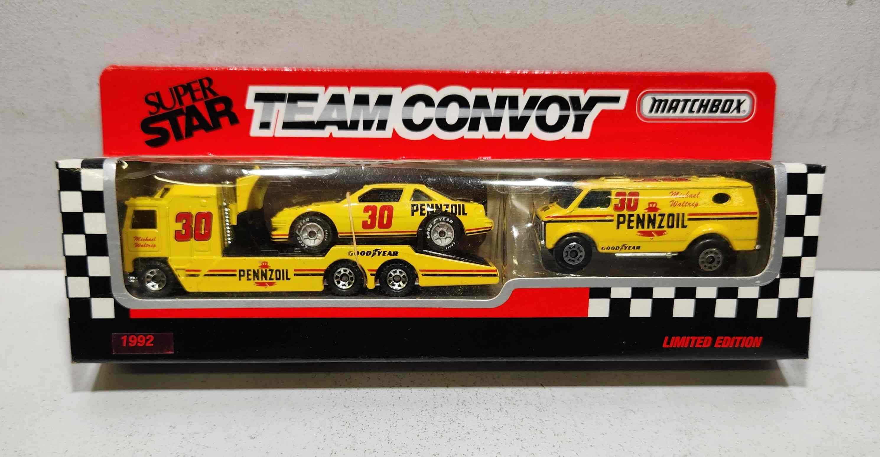 1991 Michael Waltrip 1/80th Pennzoil Team Convoy