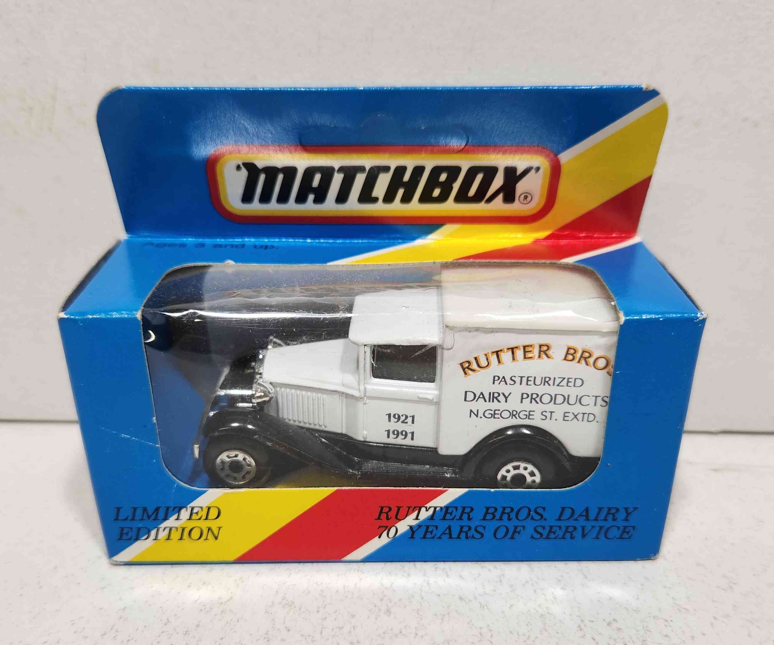 1991 Rutters 1/64th Rutter Bros Dairy Truck