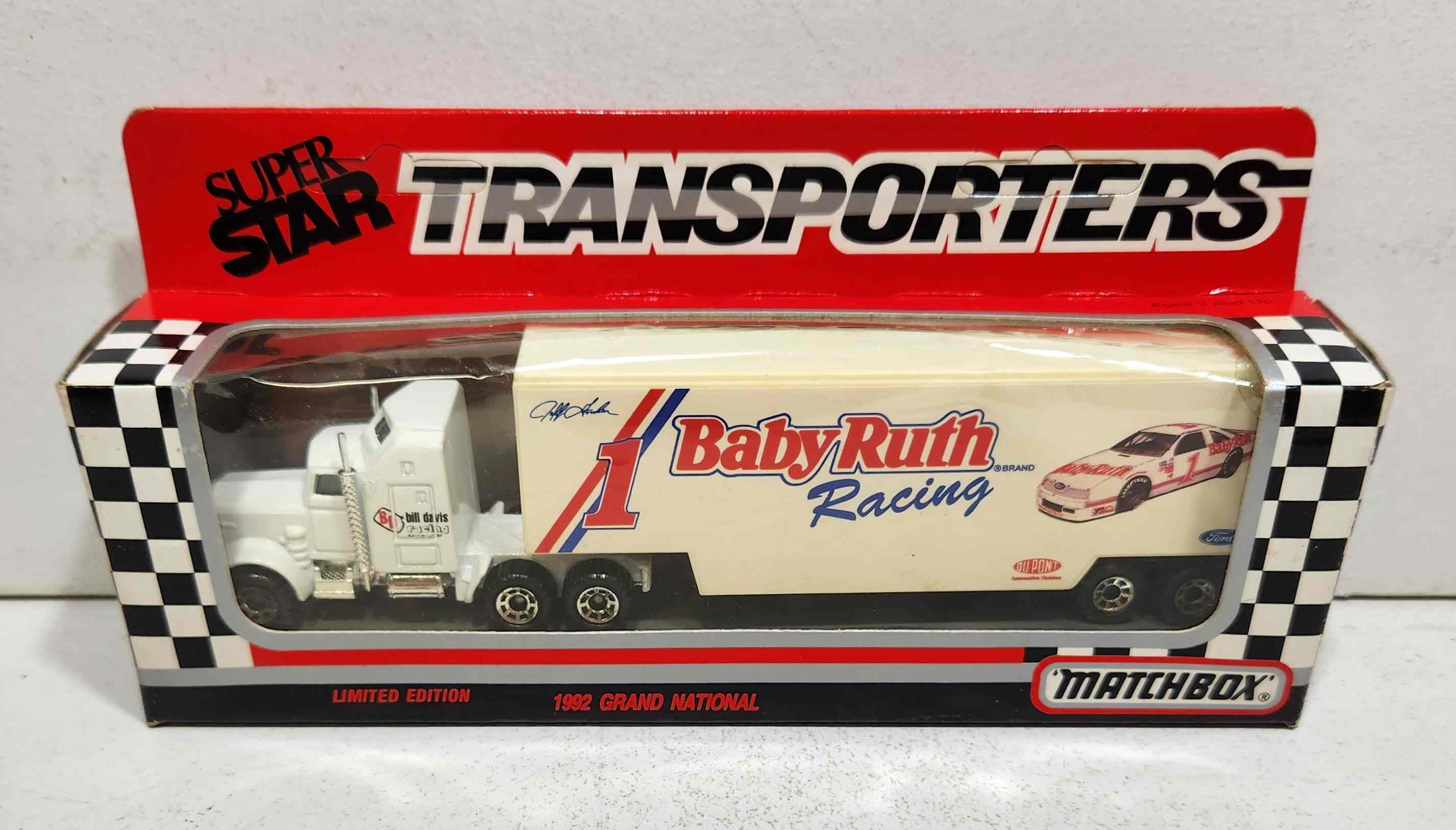 1992 Jeff Gordon 1/87th Baby Ruth "Busch Series" Transporter