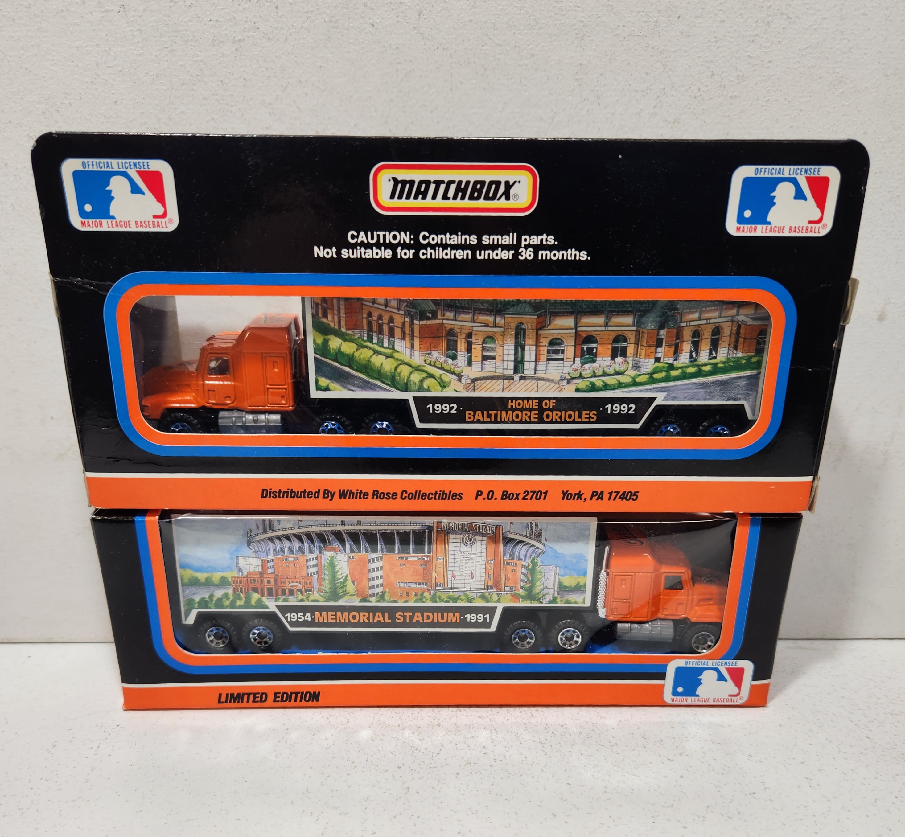 1992 Baltimore Orioles 1/87th "On The Move" Transporter