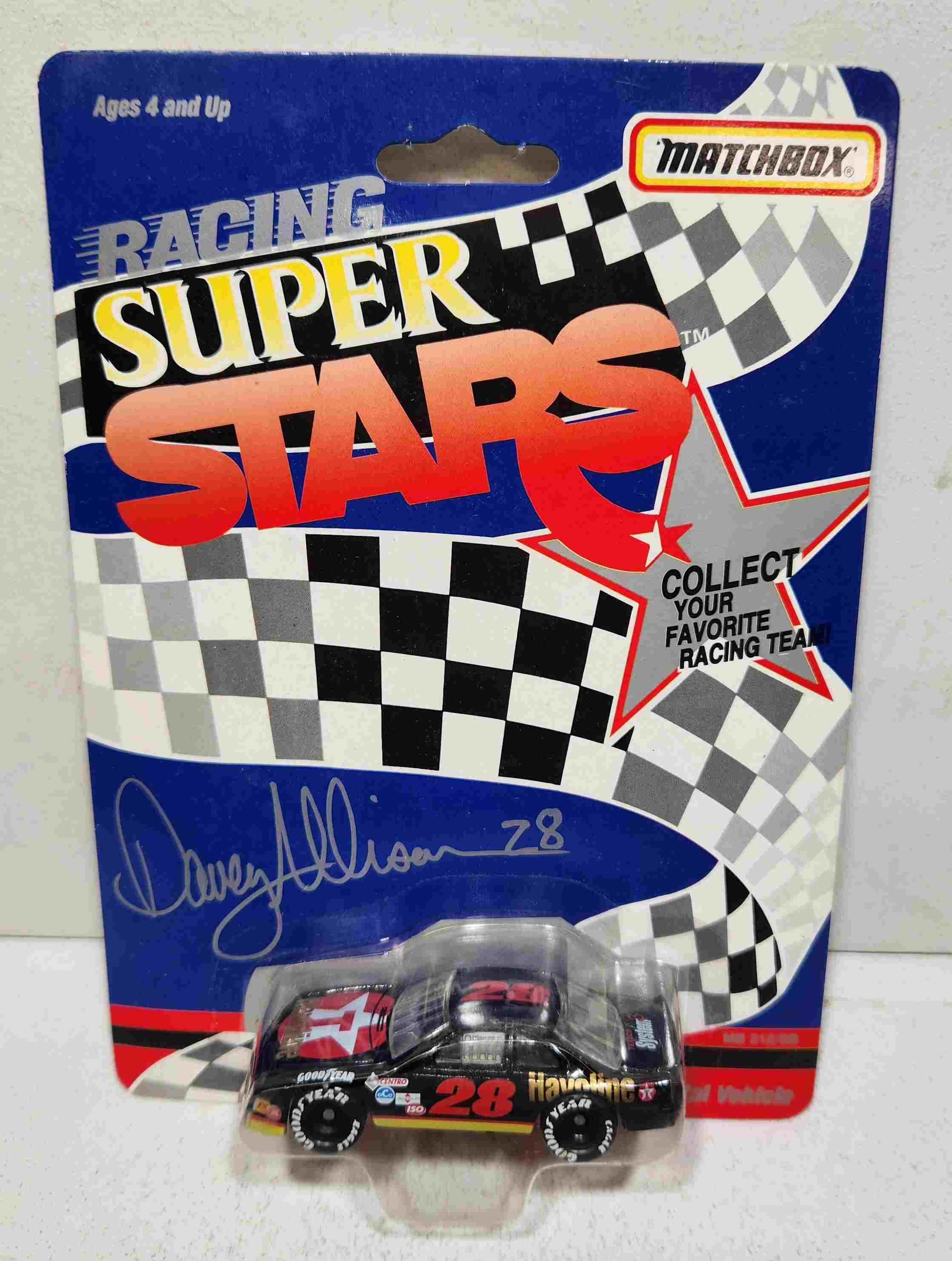 1992 Davey Allison 1/64th Havoline Thunderbird 1st Edition