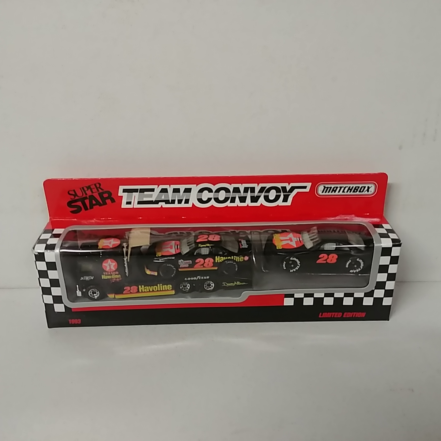 1992 Davey Allison 1/80th Havoline Convoy with 1/64th cars 1st Edition